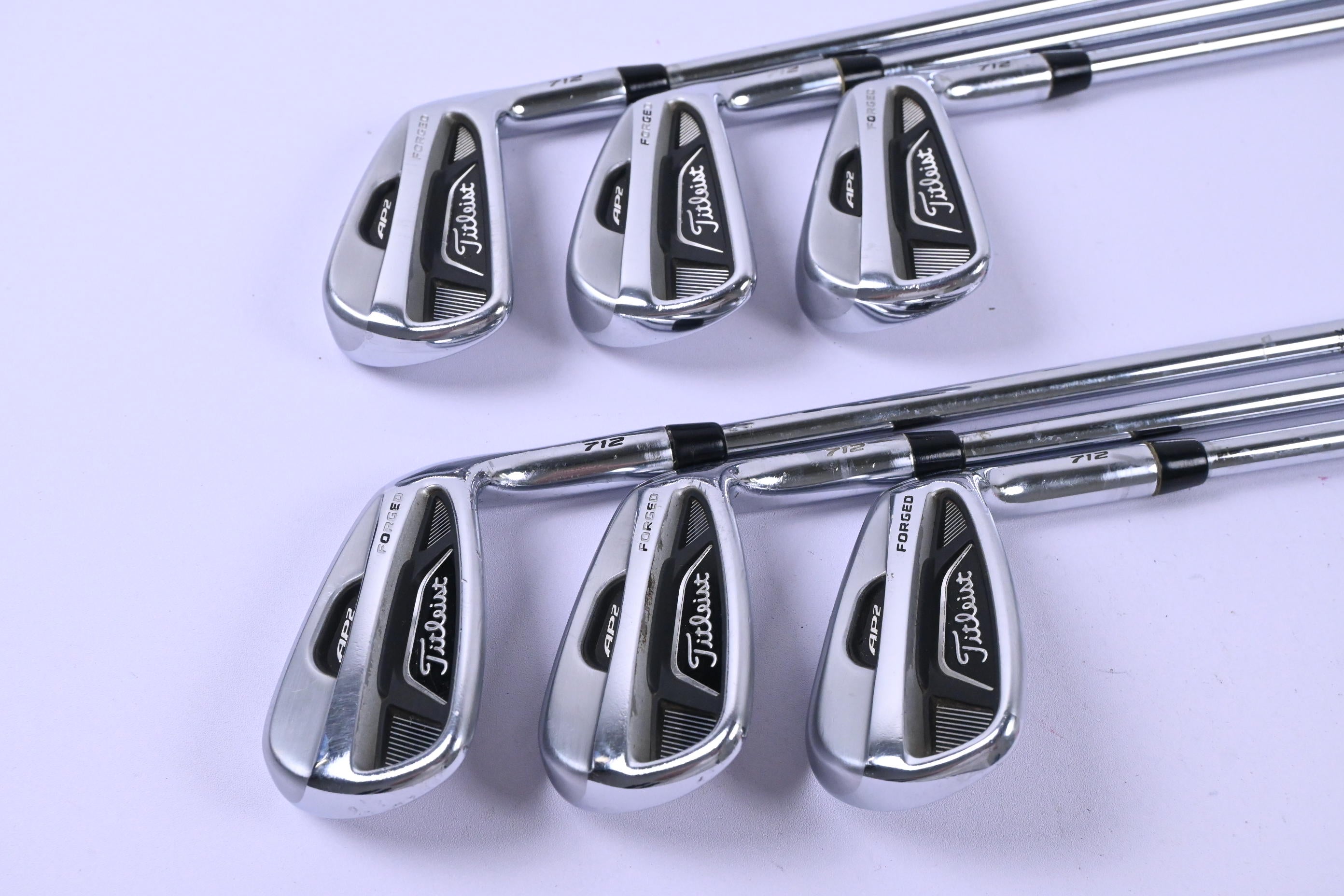Titleist 712 AP2 Irons / 5-PW / Stiff Flex Steel Shafts