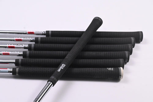 Left Hand Wilson Launch Pad Irons / 5-PW+SW / Regular Flex KBS Max Ultralite