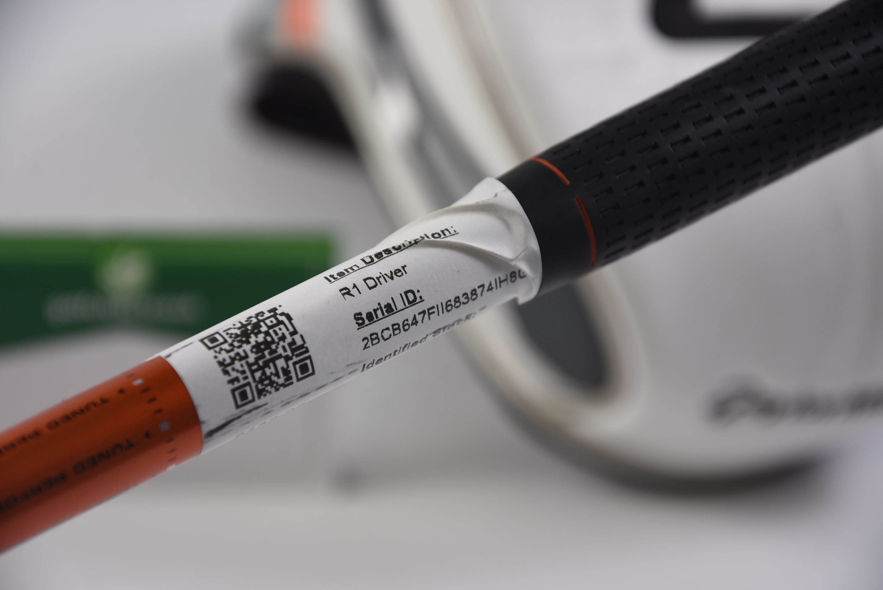 Left Hand Taylormade R1 Driver / 8-12 Degree / Regular Flex Aldila RIP Phenom 55