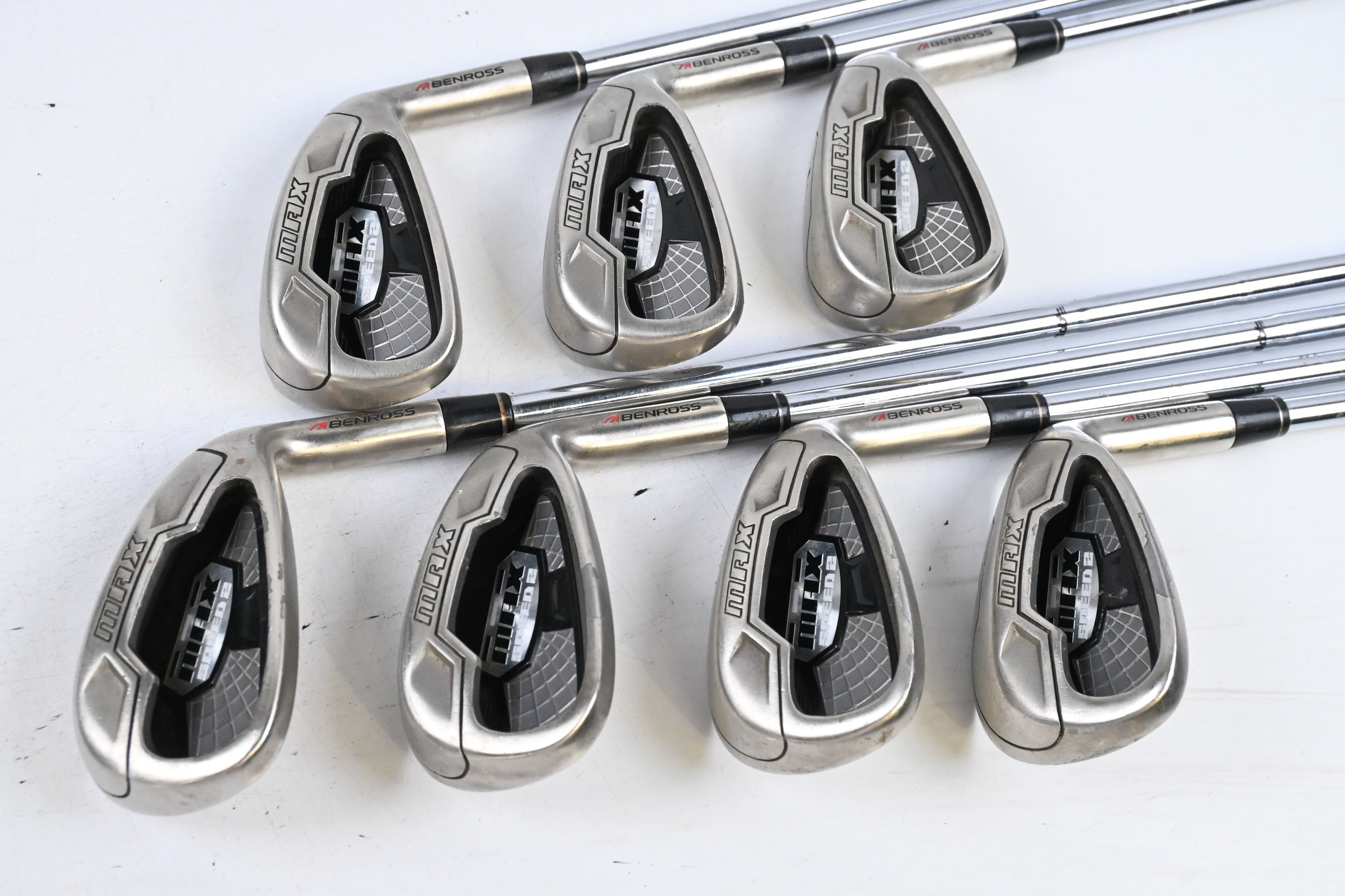 Benross Max Speed 2 Irons / 5-PW / Stiff Flex Benross Concept Shafts