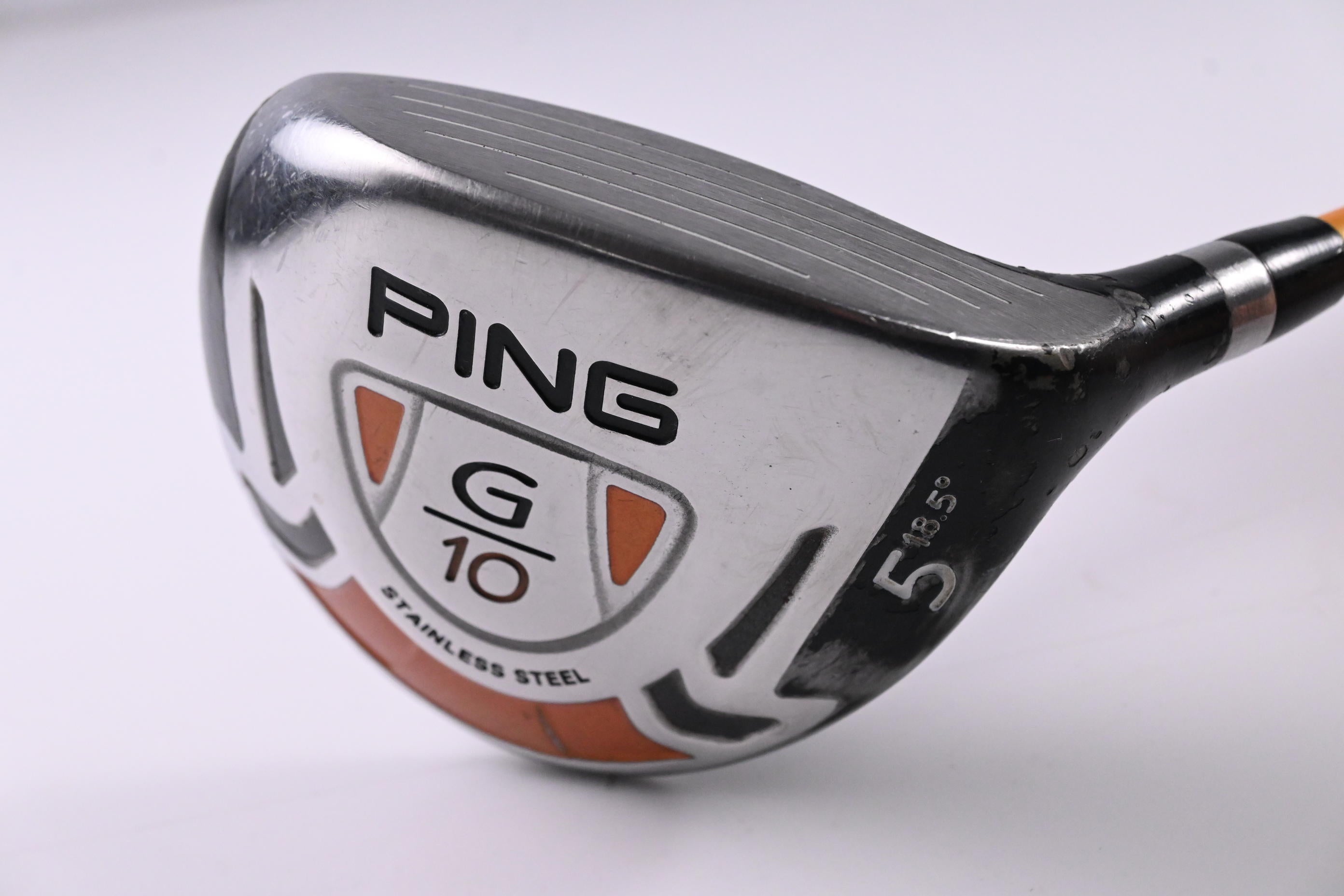 Ping G10 #5 Wood / 18.5 Degree / Stiff Flex UST Proforce V2 Yellow 76 Shaft