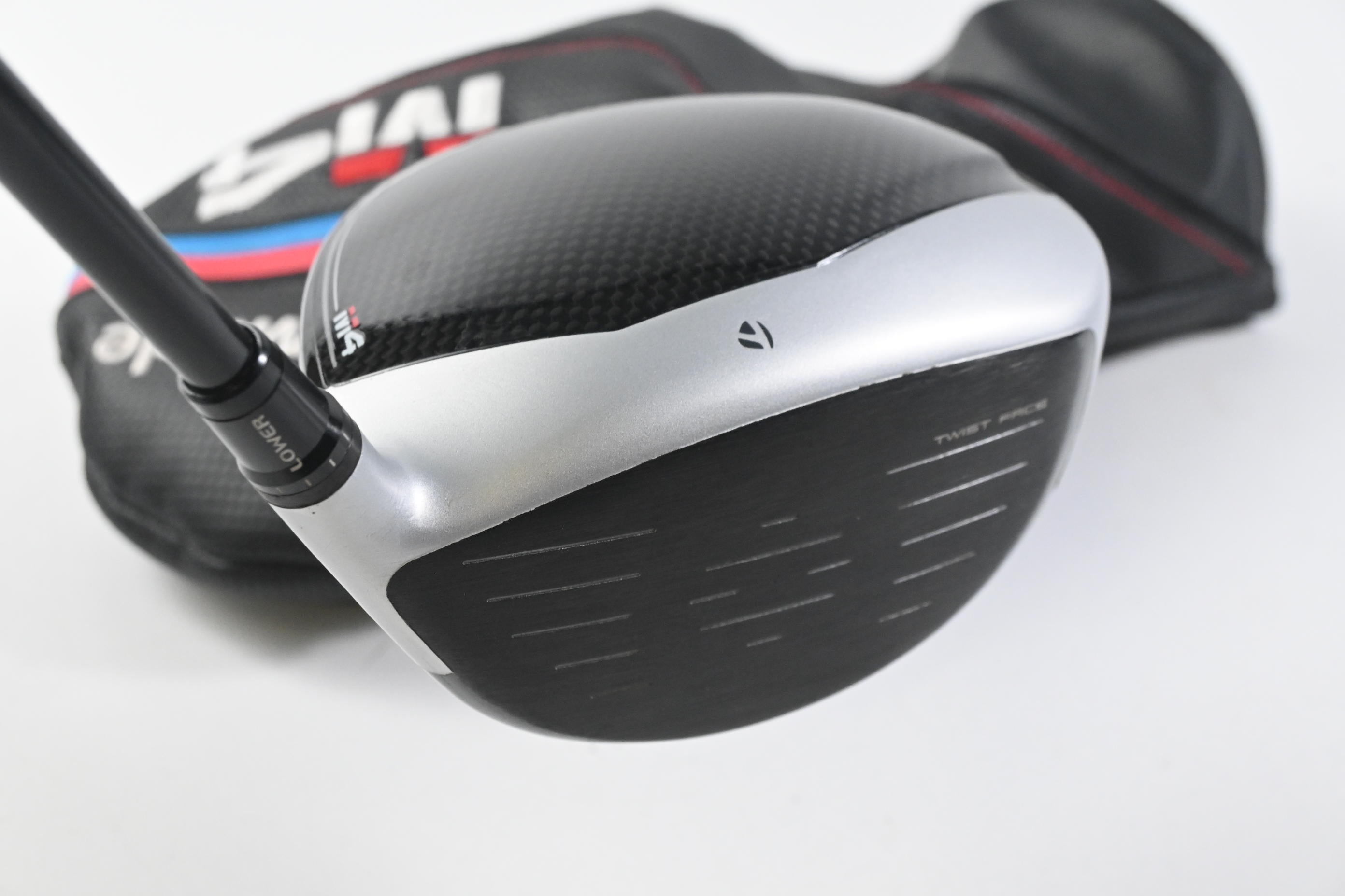 Left Hand Taylormade M4 Driver / 10.5 Degree / Regular Flex Fujikura Atmos Red 5