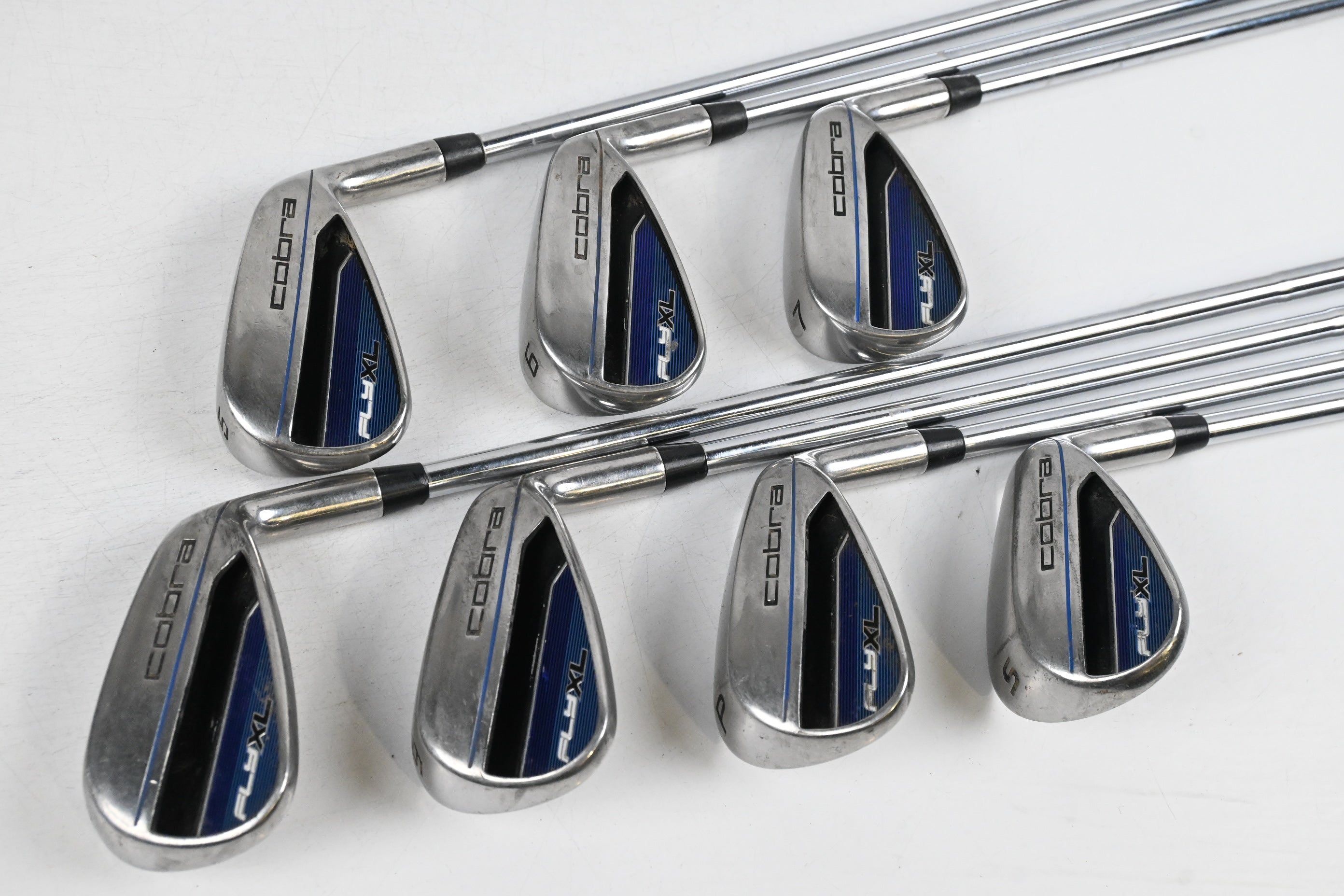Cobra Fly XL Irons / 5-PW+SW / Regular Flex Cobra XL Shafts