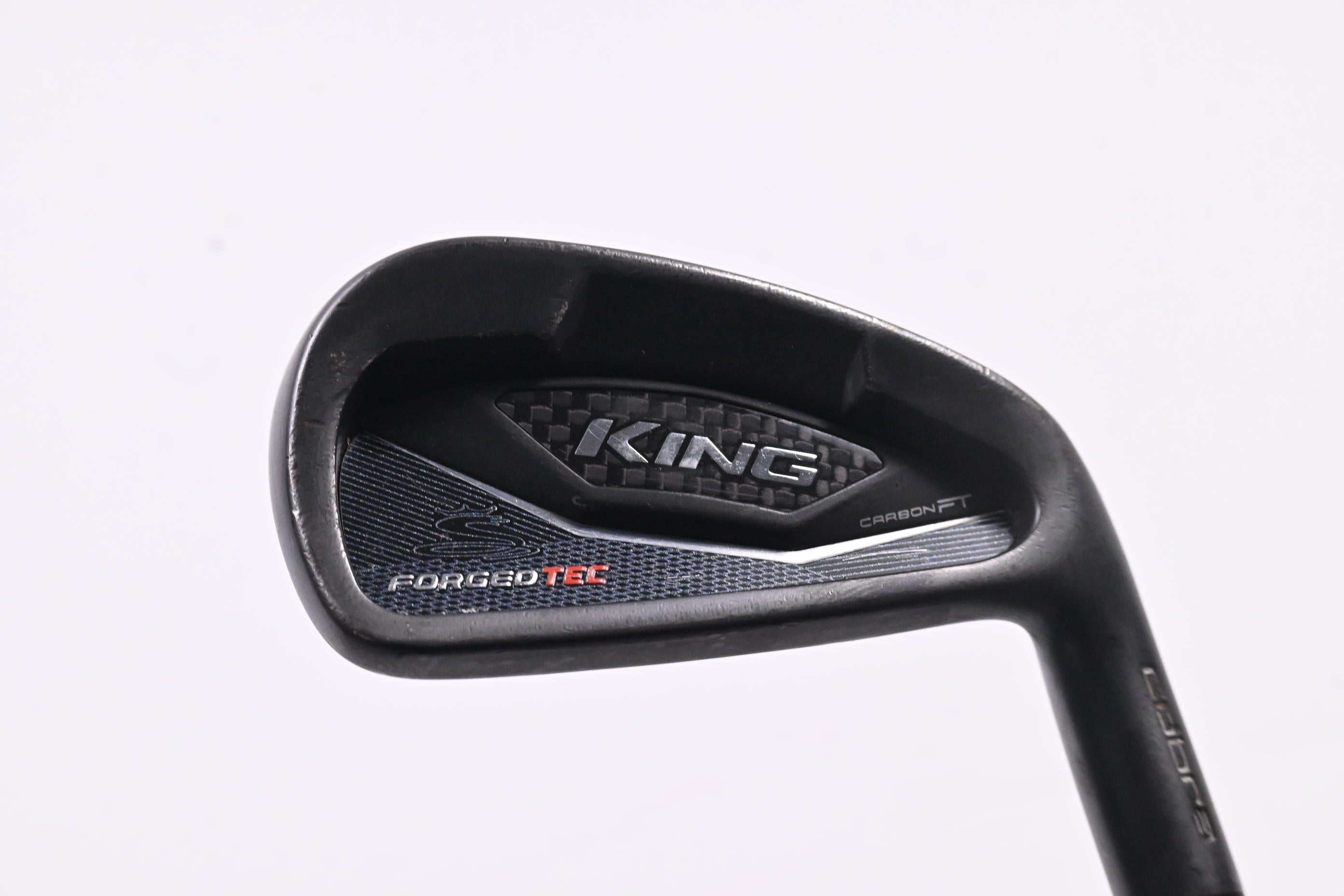 Cobra King Forged Tec Black #4 Iron / 21 Degree / Stiff Flex AMT Tour White S300