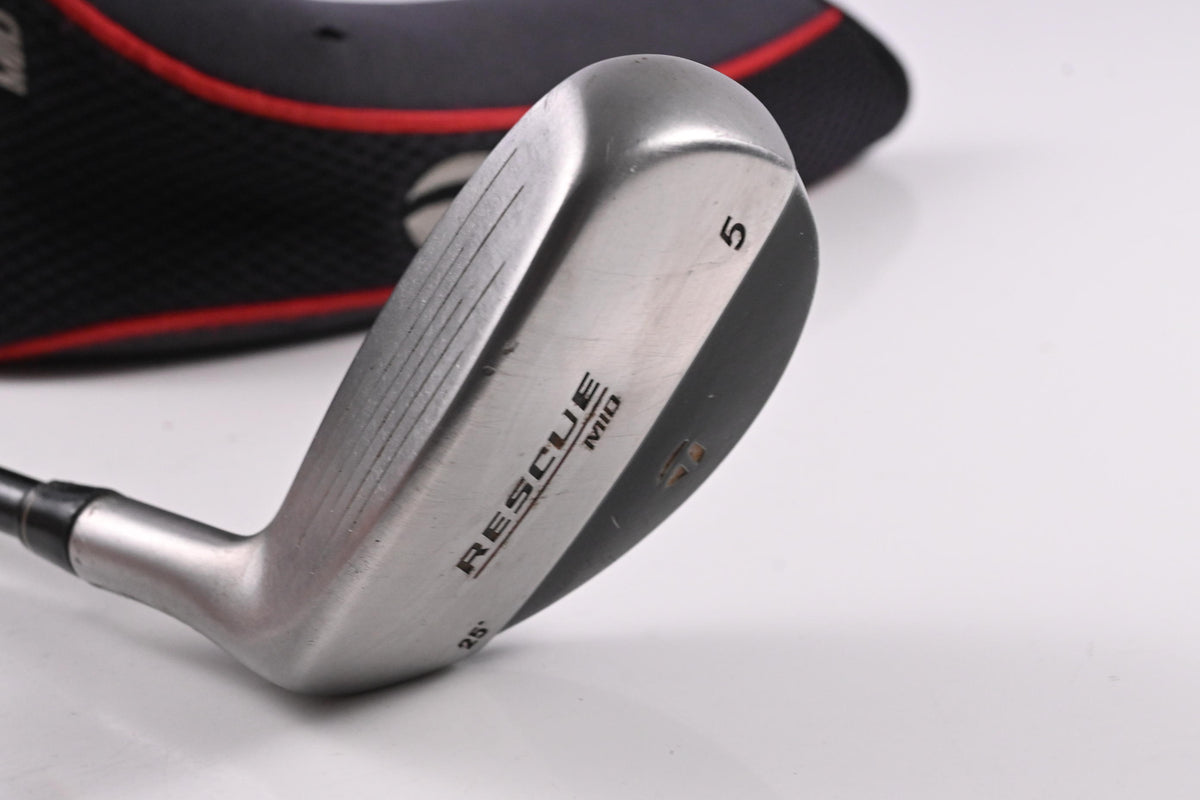 Left Hand Taylormade Rescue Mid #5 Hybrid / 25 Degree / Regular Flex Taylormade Shaft