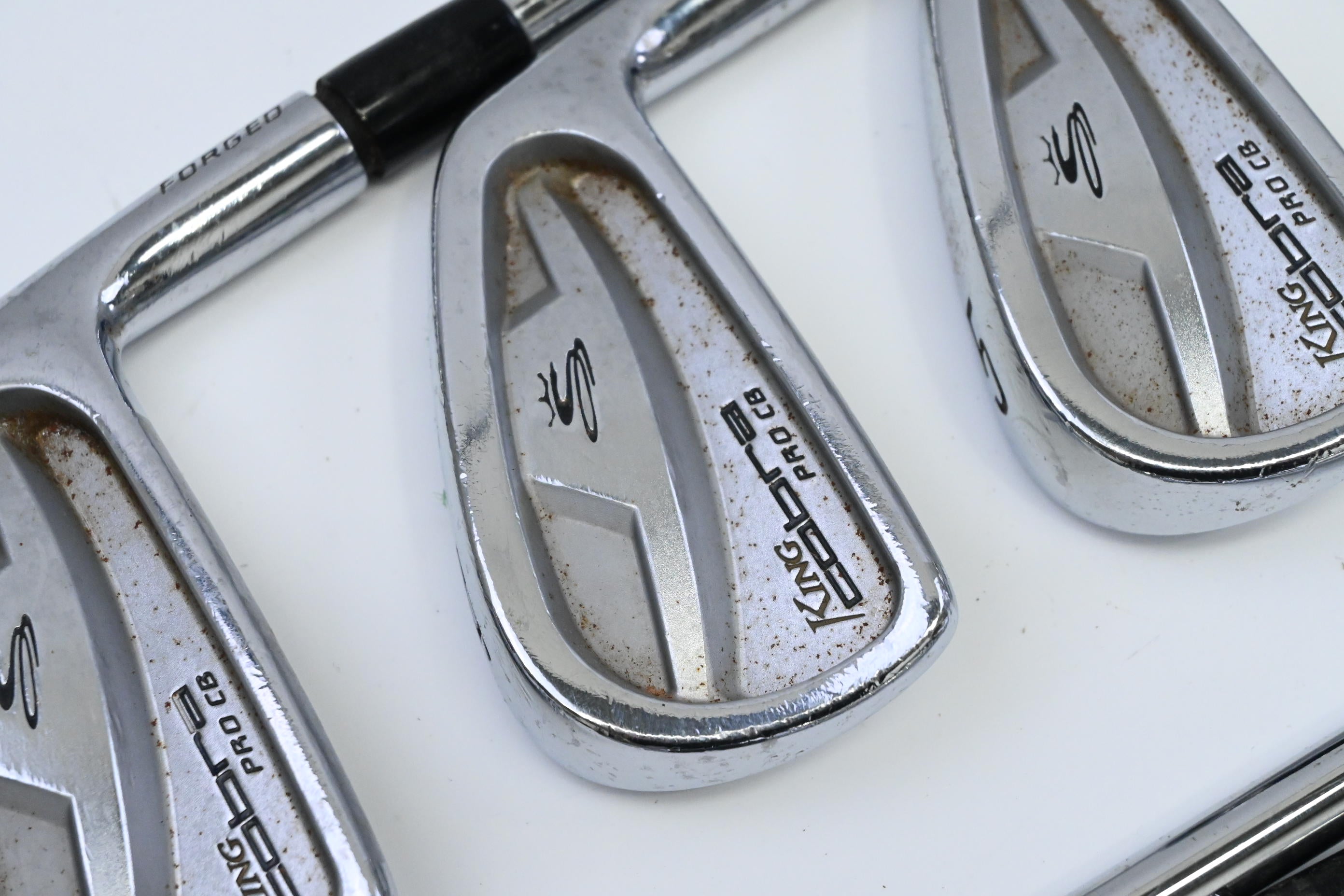 Cobra Pro CB Irons / 3-PW / Regular Flex Project X Rifle Shafts