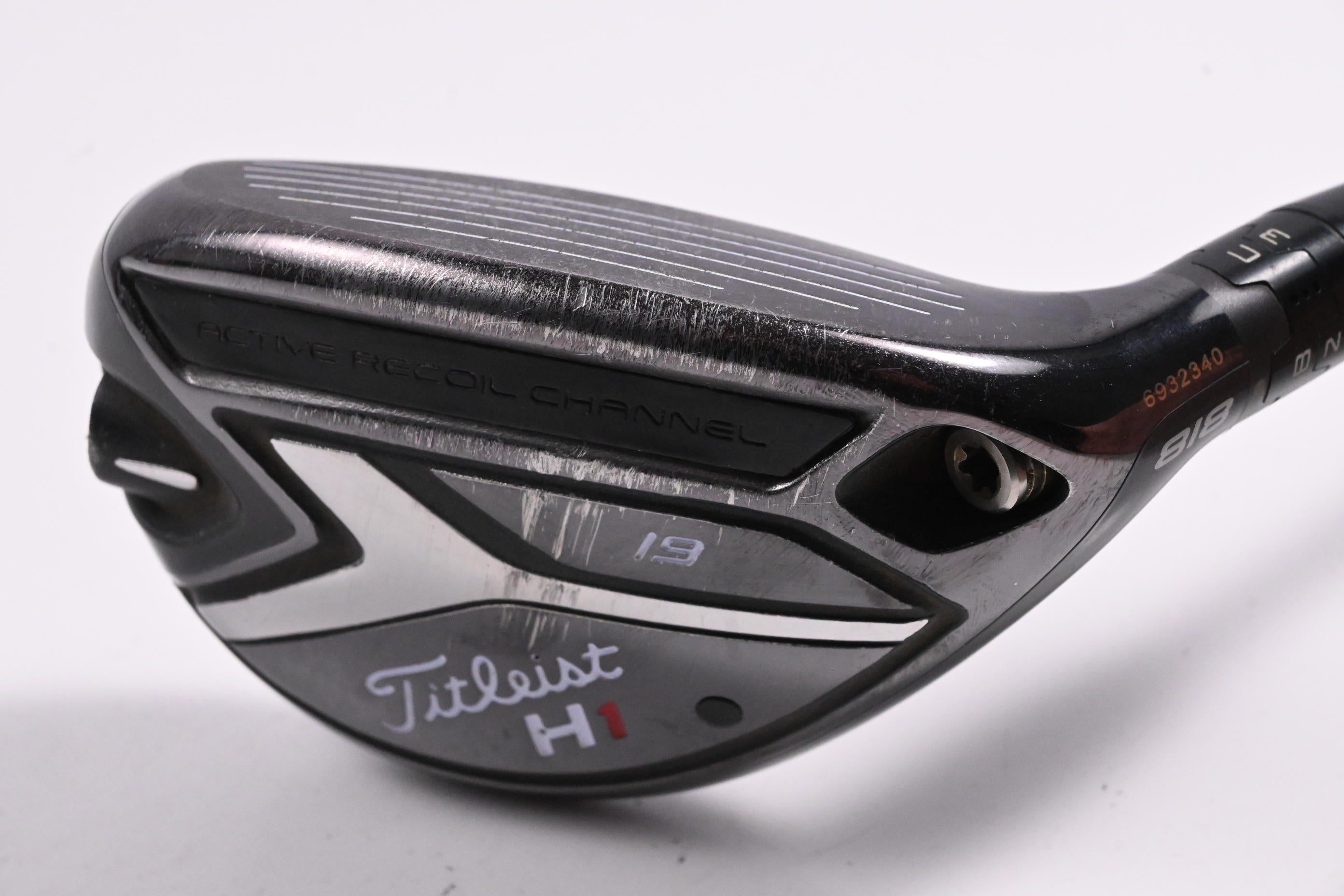 Titleist 818 H1 #3 Hybrid / 19 Degree / Senior Flex Fujikura Air Speeder 50 HY Shaft