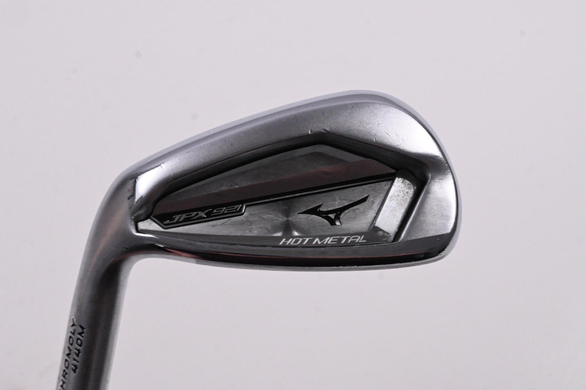 Left Hand Mizuno JPX 921 Hot Metal #9 Iron / Regular Flex Dynamic Gold 105 R300