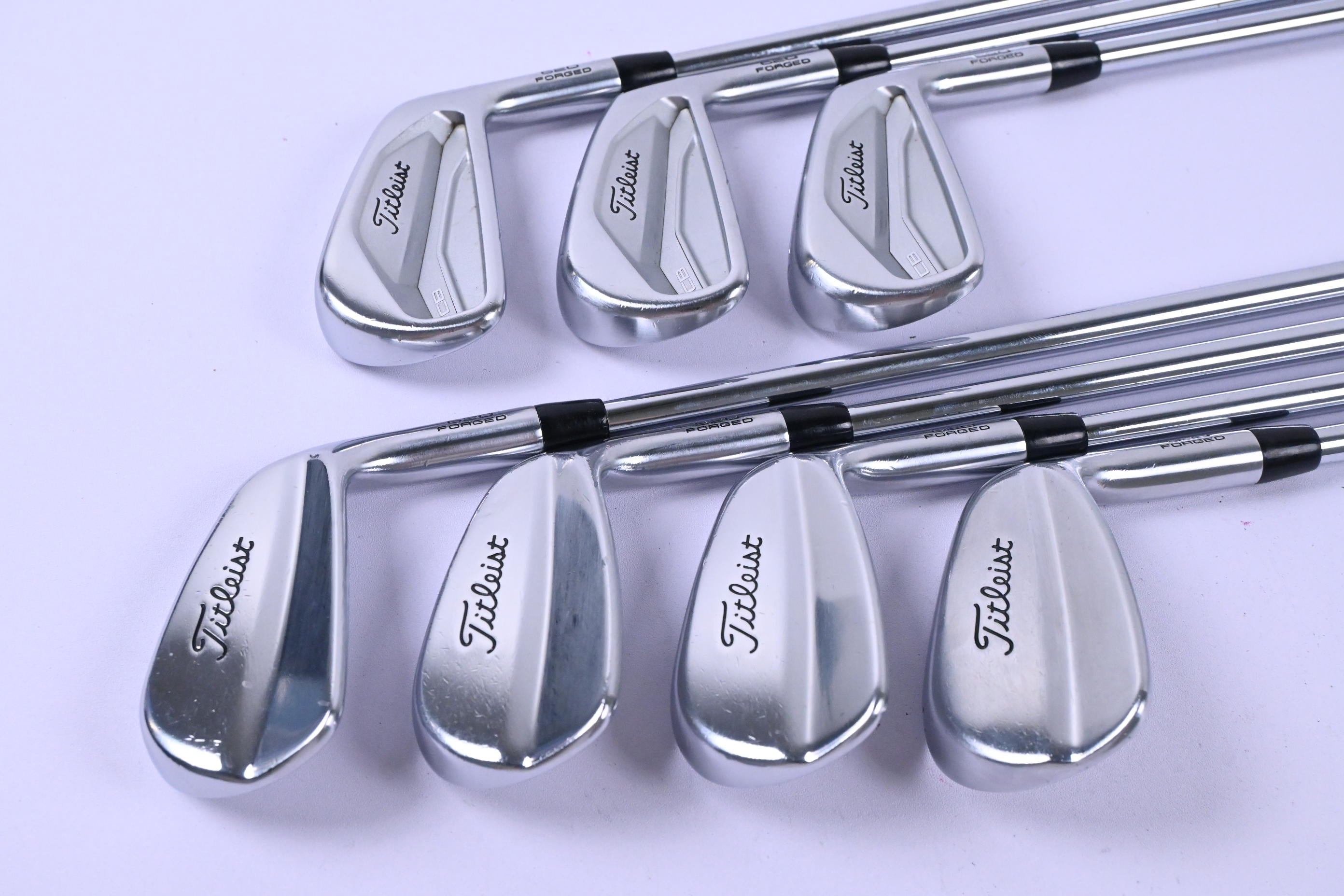 Titleist MB 620/CB 620 Combo Irons / 4-PW / Stiff Flex Project X Rifle Shafts