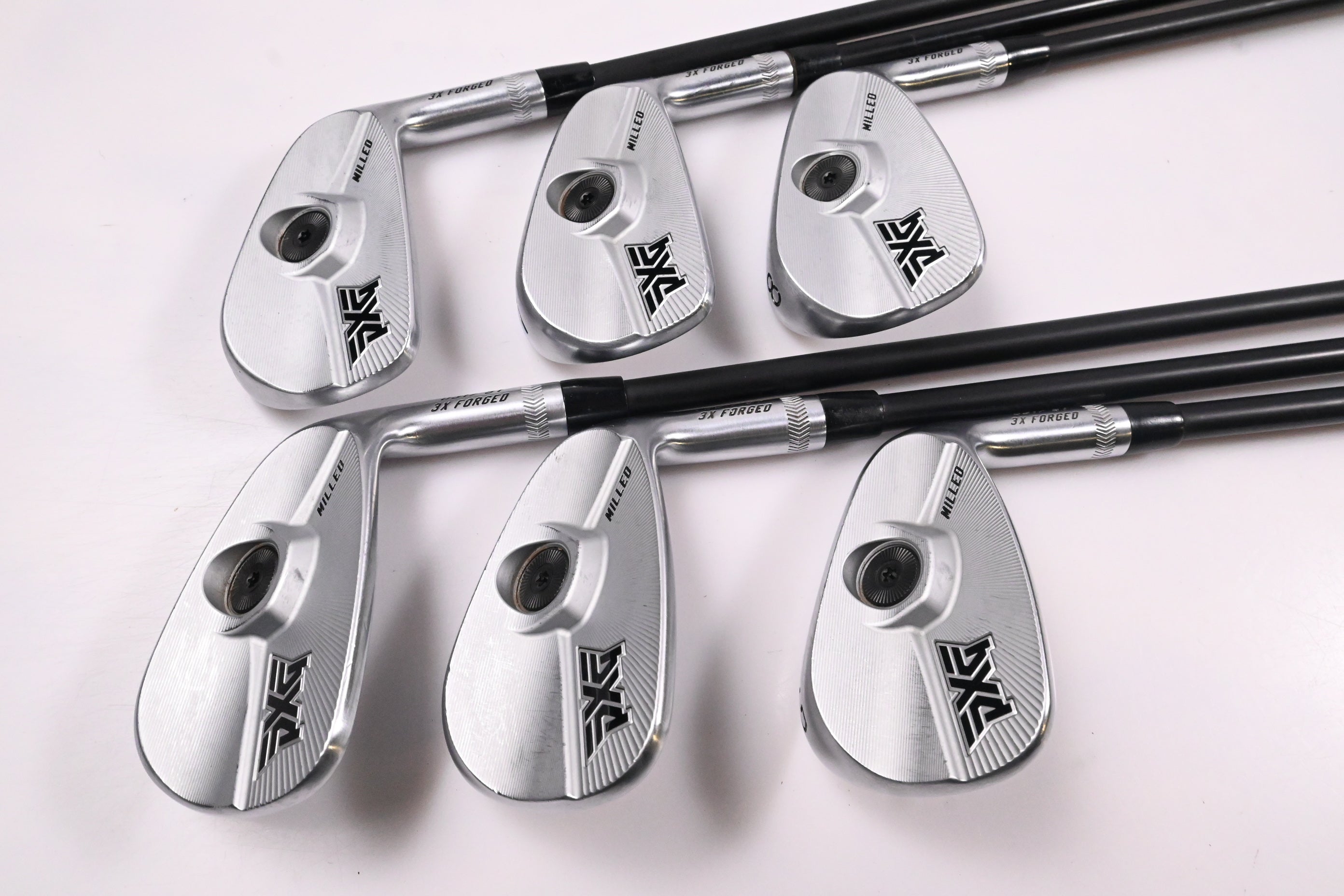PXG 0317 ST Milled Irons / 6-PW+GW / Regular Flex MMT 70 Shafts