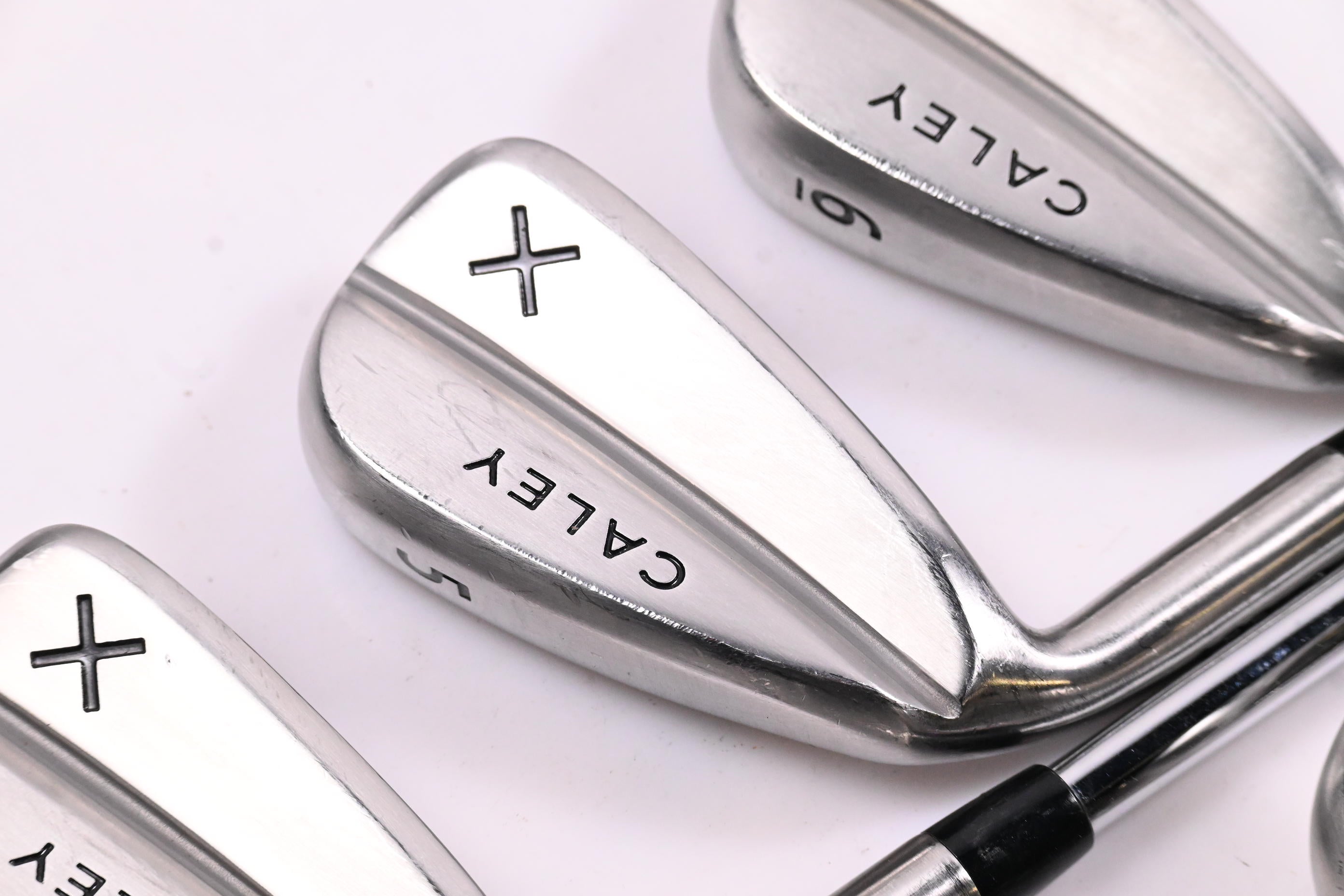 Left Hand Caley Irons / 4-PW / Regular Flex Steel Shafts