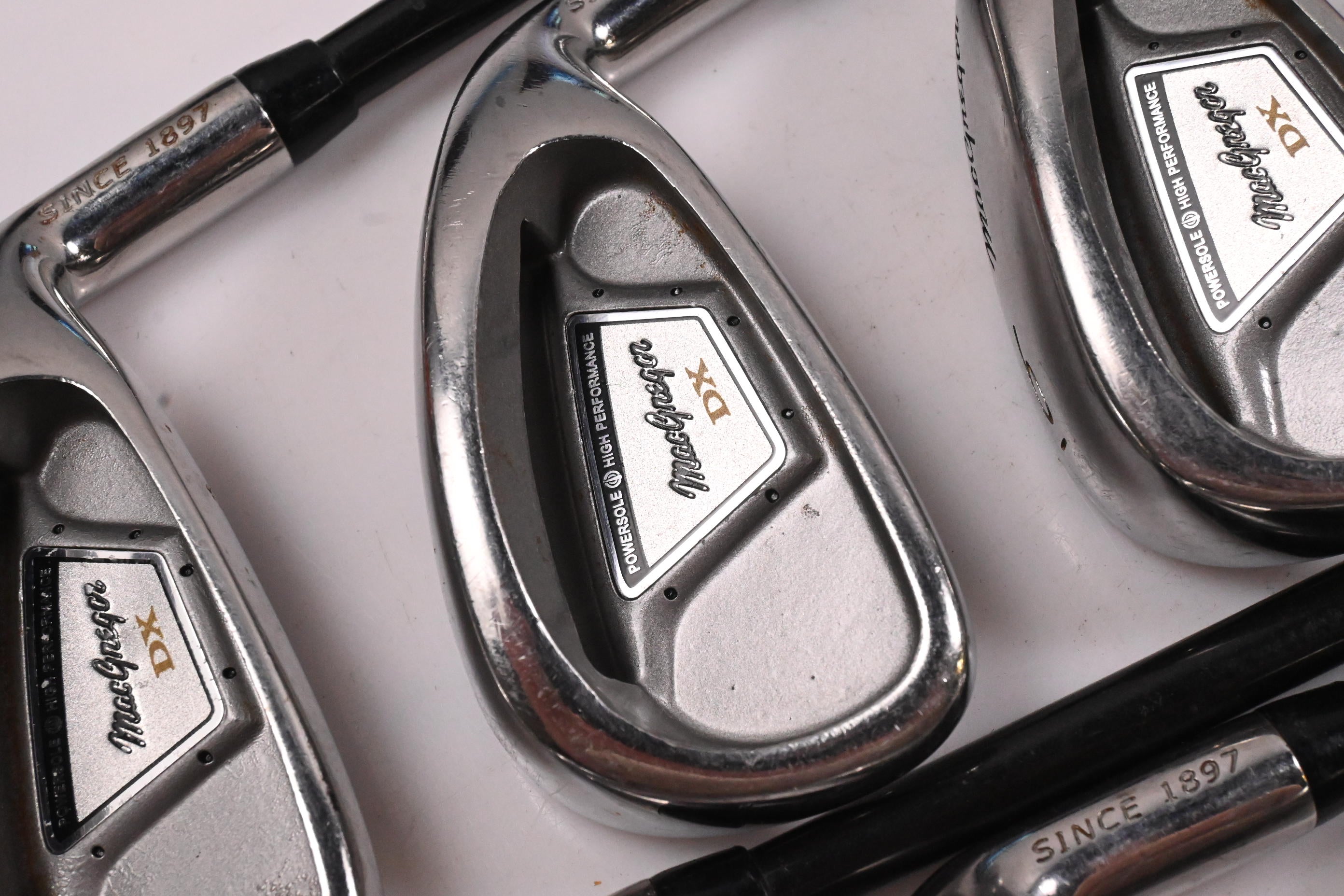 MacGregor DX Irons / 3-PW+SW / Regular Flex MacGregor Shafts / No #5 Iron