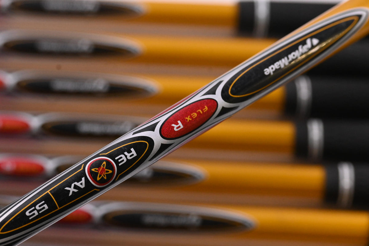 Taylormade R7 Draw Irons / 4-PW+SW / Regular Flex Taylormade REAX 55 Shafts