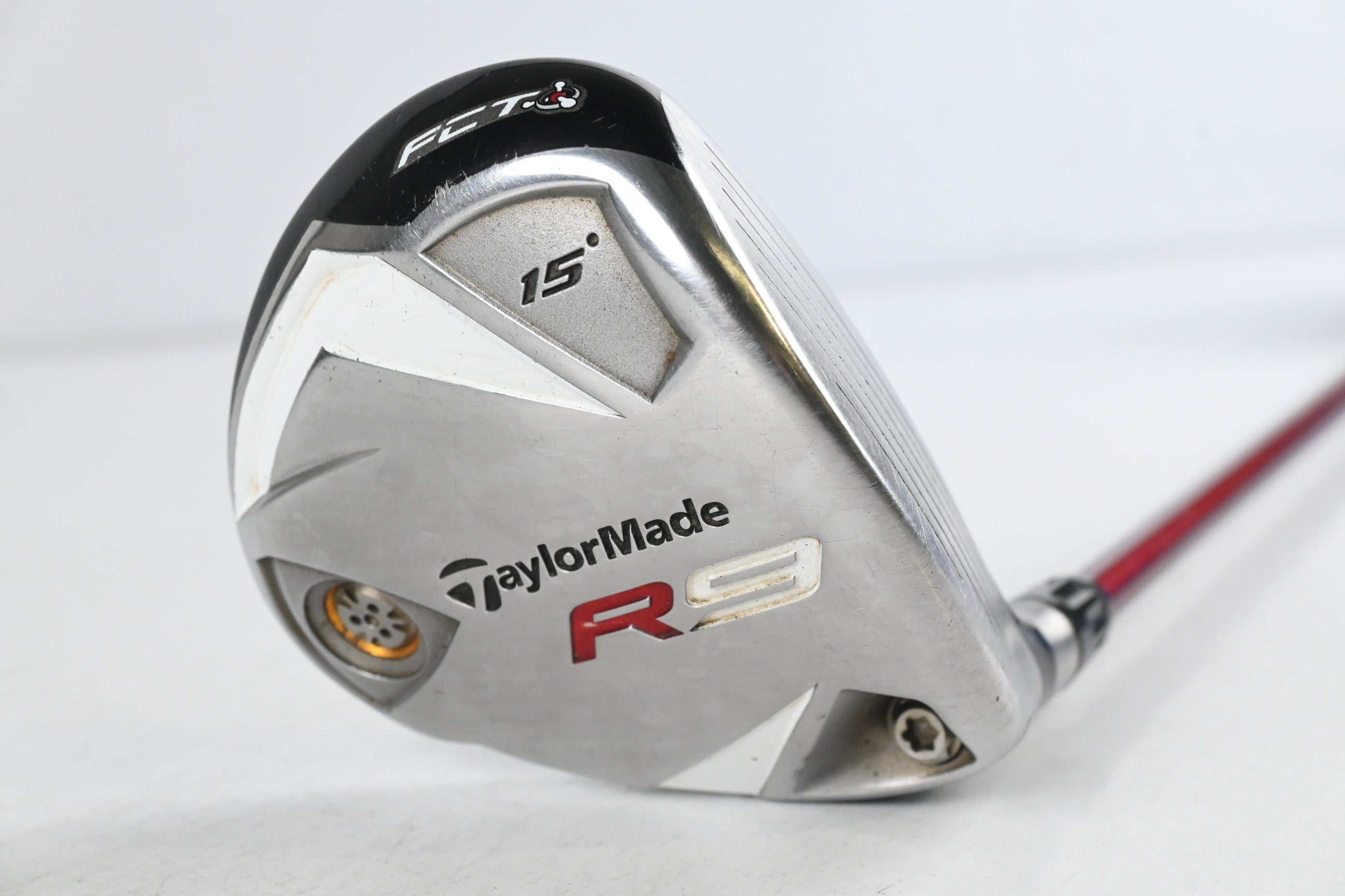 Taylormade R9 #3 Wood / 15 degree / Regular Flex Fujikura Motore 70 Shaft