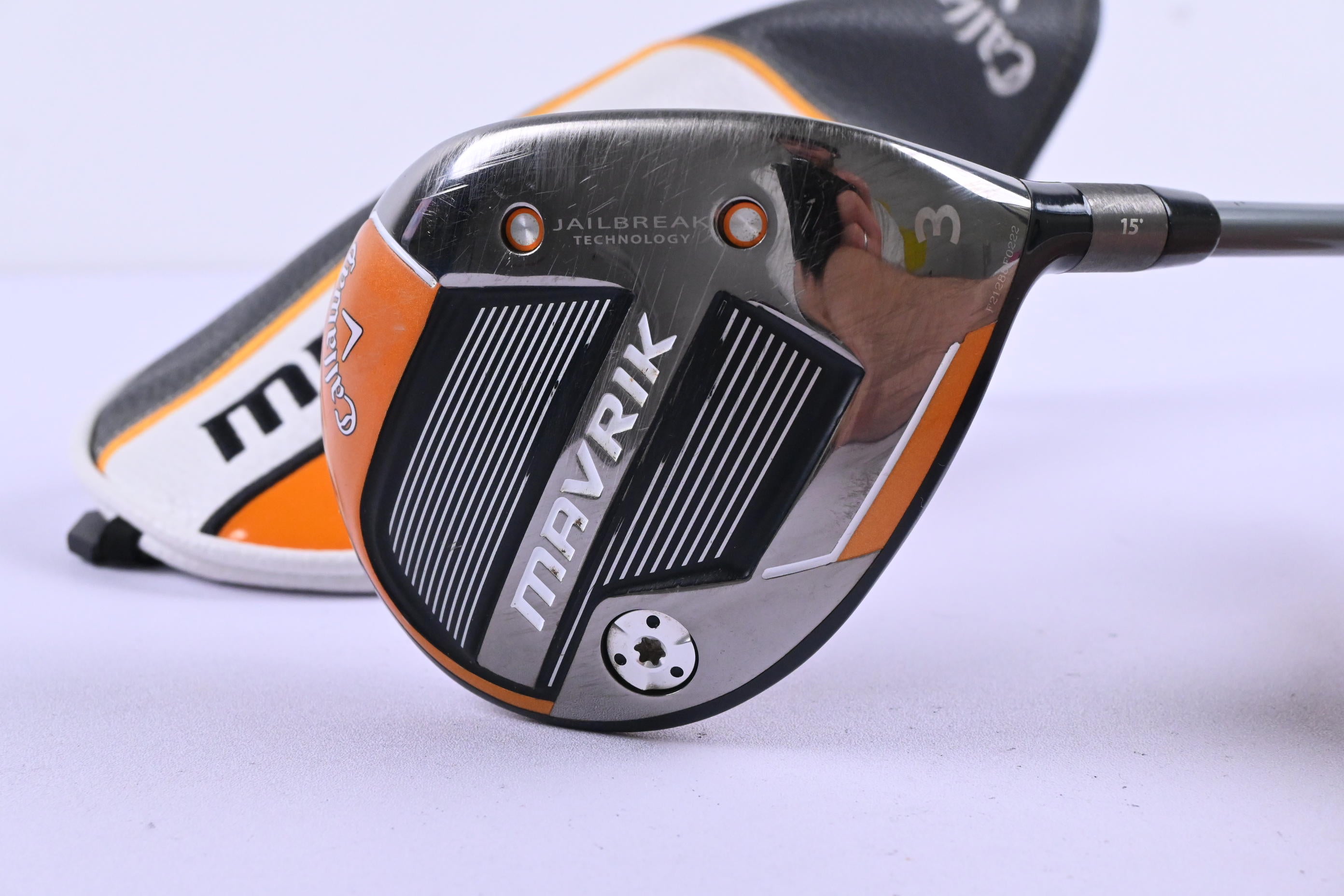 Callaway Mavrik #3 Wood / 15 Degree / Regular Flex HZRDUS T800 65 Shaft