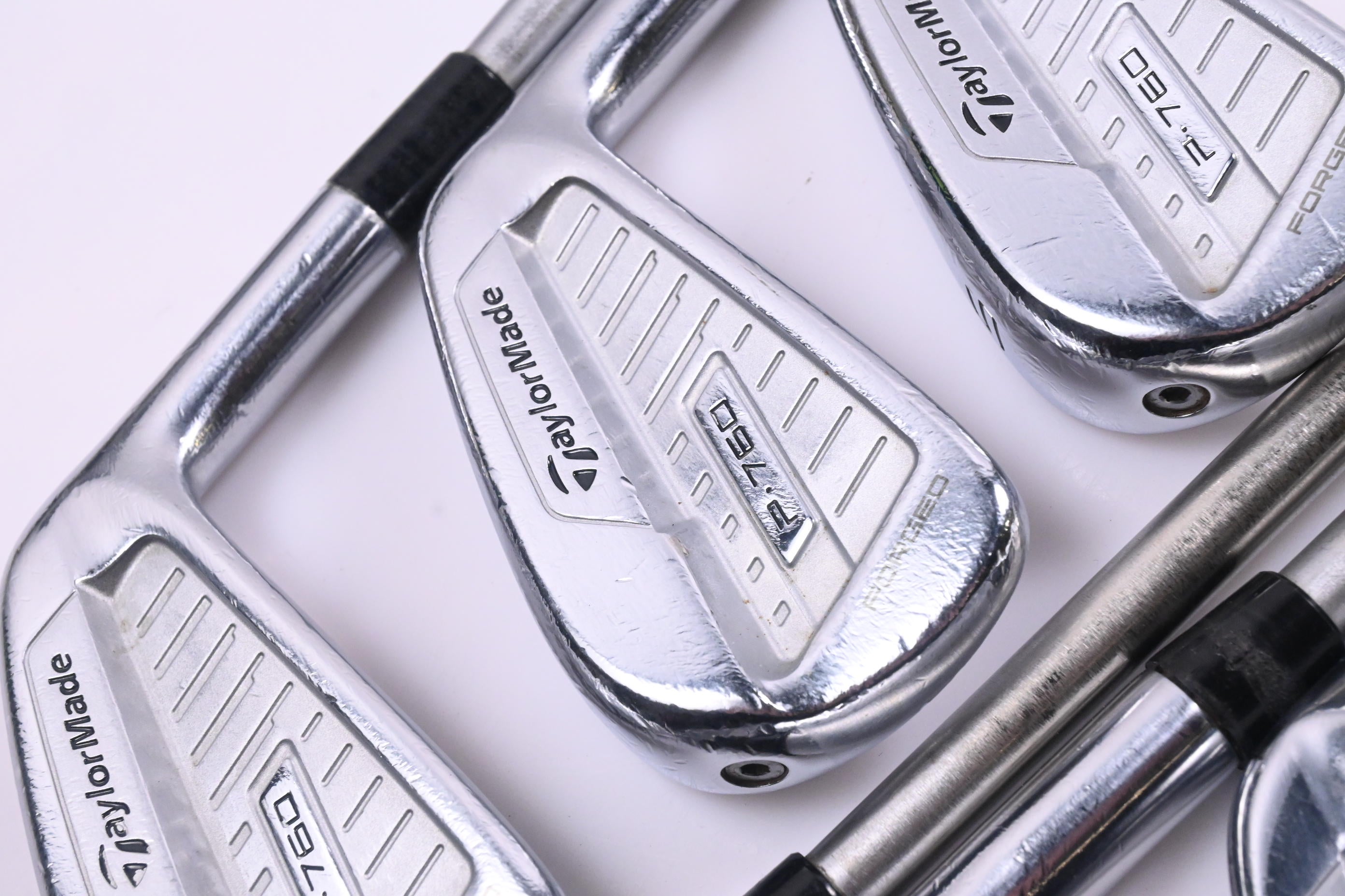 Taylormade P760 Irons / 3-9i / X-Flex KBS Tour C-Taper 130 Shafts