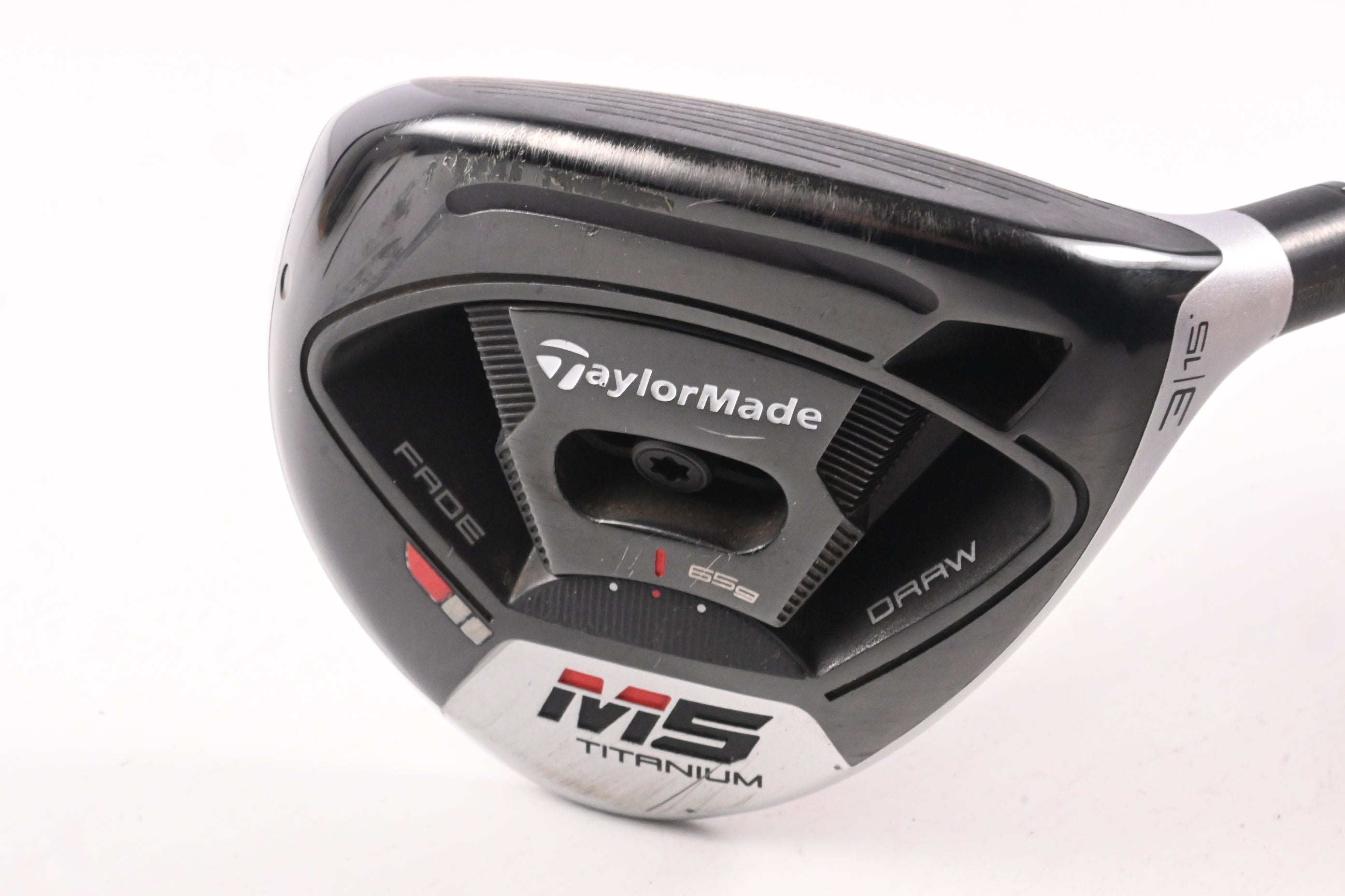 Taylormade M5 Ti #3 Wood / 15 Degree / X-Flex HZRDUS Black 75 Shaft
