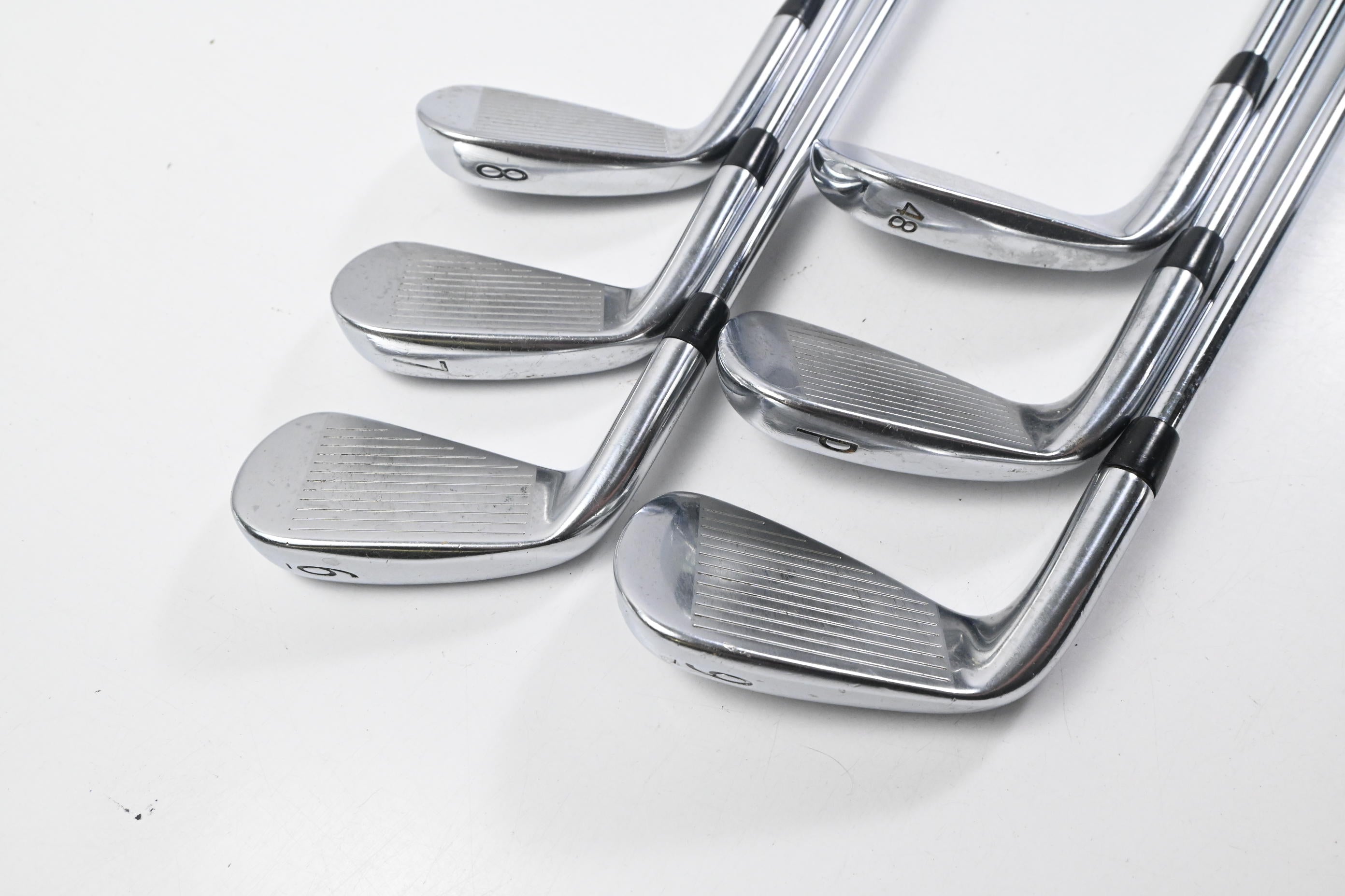 Titleist 718 AP3 Irons / 6-PW+GW / Stiff Flex AMT Black S300 Shafts