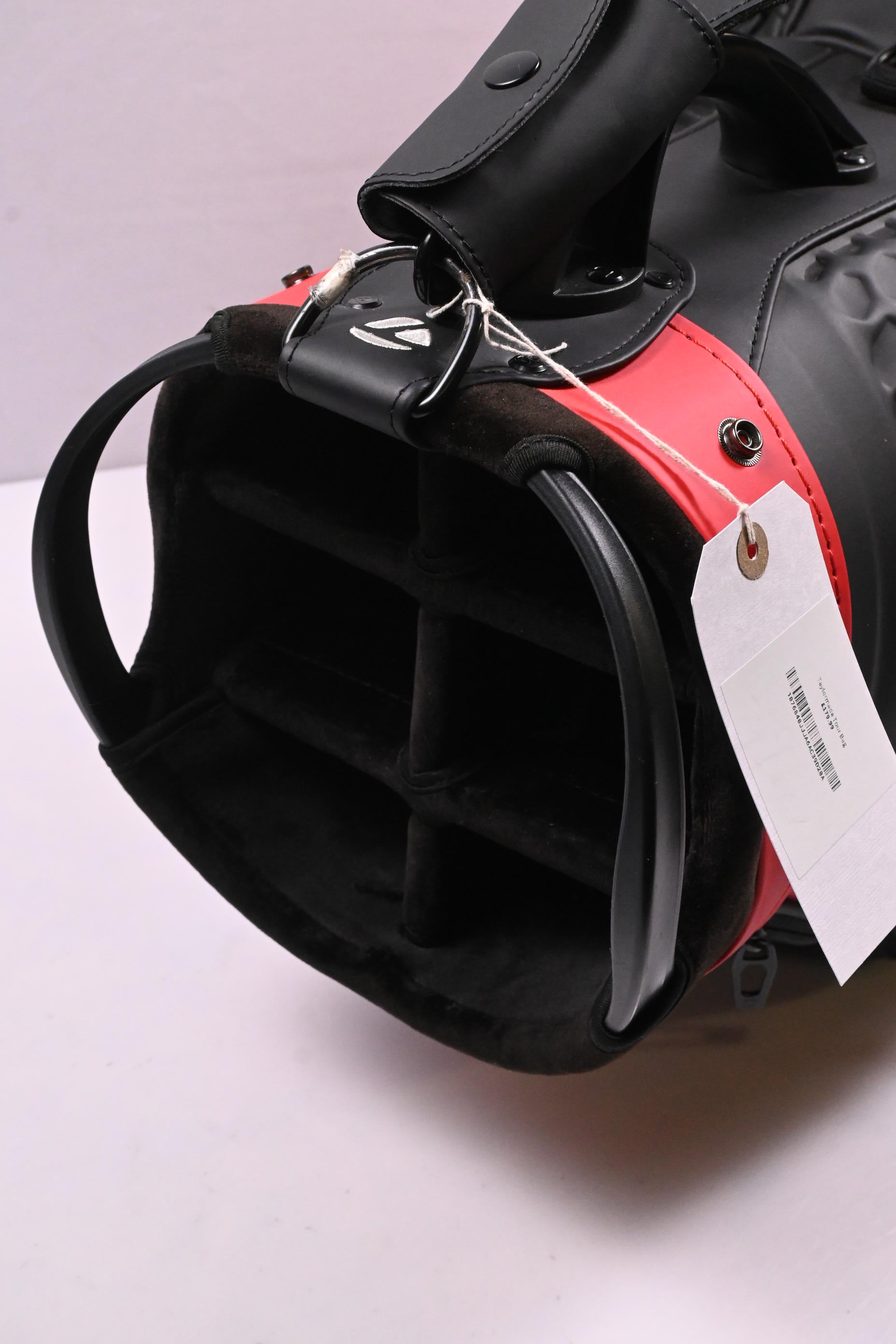Taylormade Stealth Tour Bag / 6-Way Divider / Black, Red