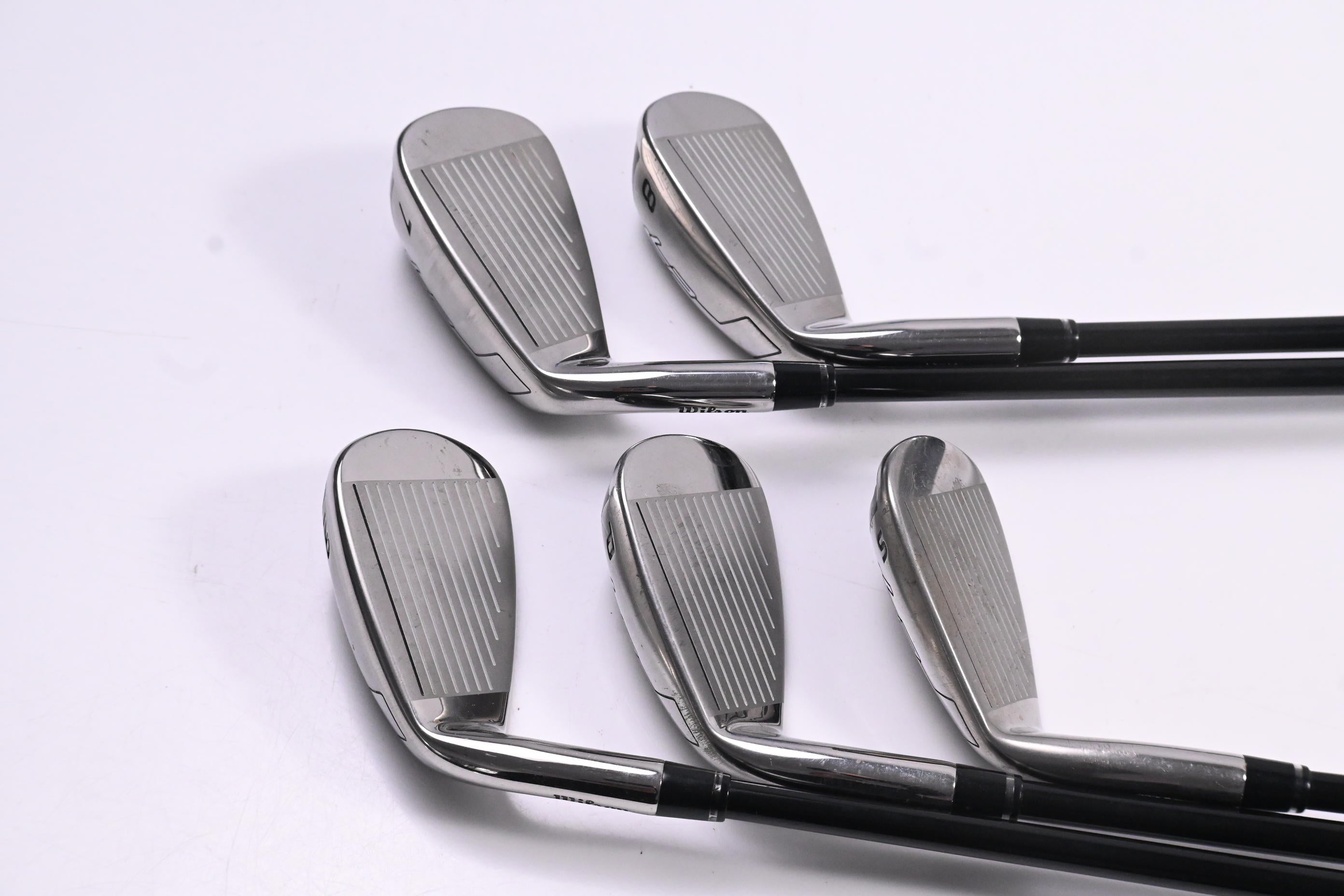 Wilson Launch Pad 2022 Irons / 7-PW+SW / Senior Flex Tensei AV White 55 Shafts