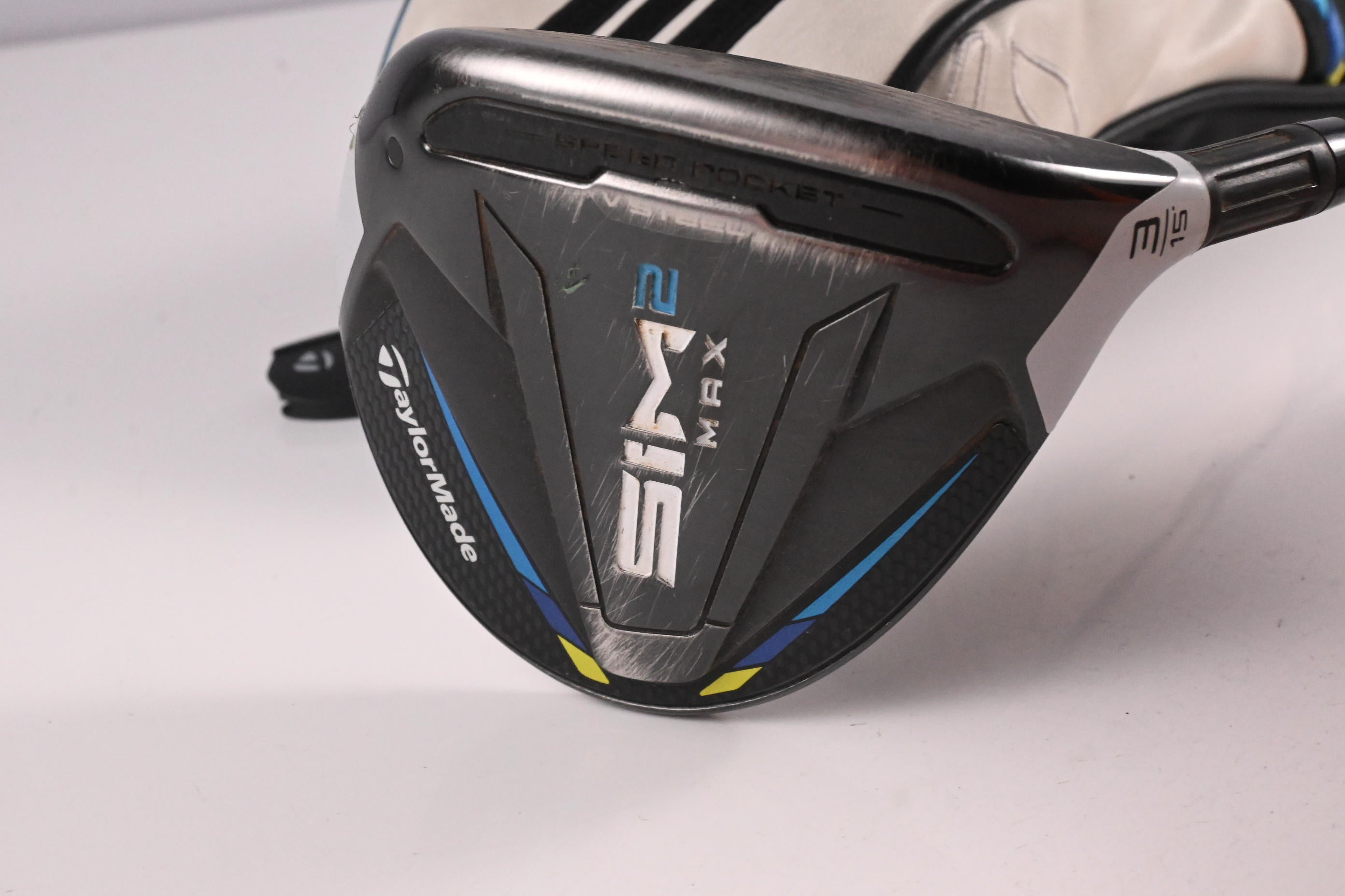 Taylormade SIM2 Max #3 Wood / 15 Degree / Regular Flex Ventus Blue 5 Shaft