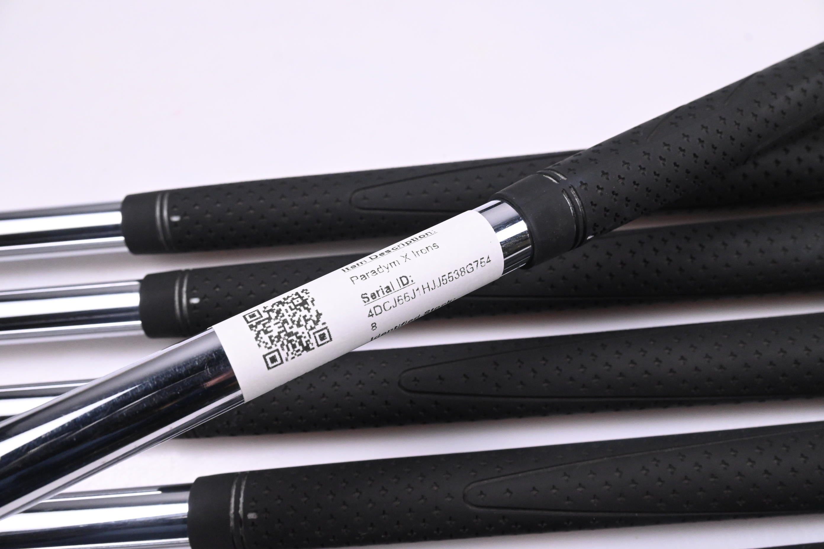 Callaway Paradym X Irons / 5-PW+AW / Regular Flex Project X Rifle Shafts