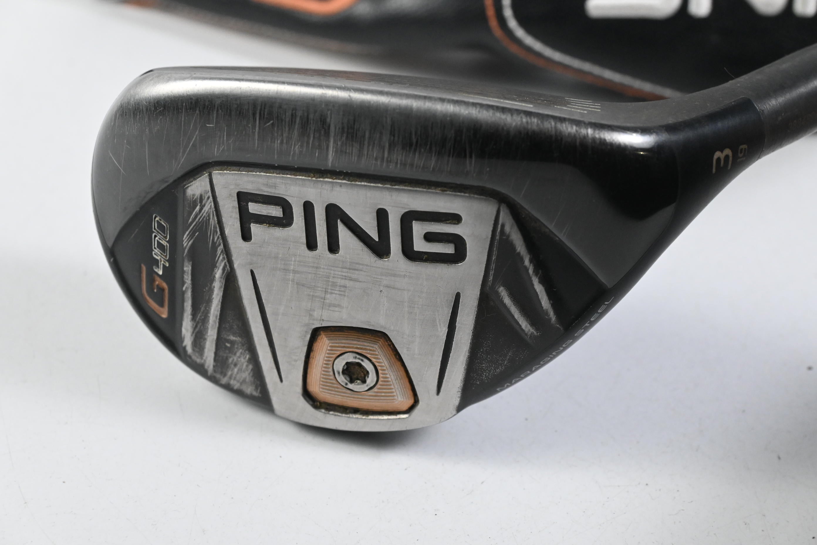 Ping G400 #3 Hybrid / 19 Degree / Stiff Flex Ping Alta CB 75 Shaft