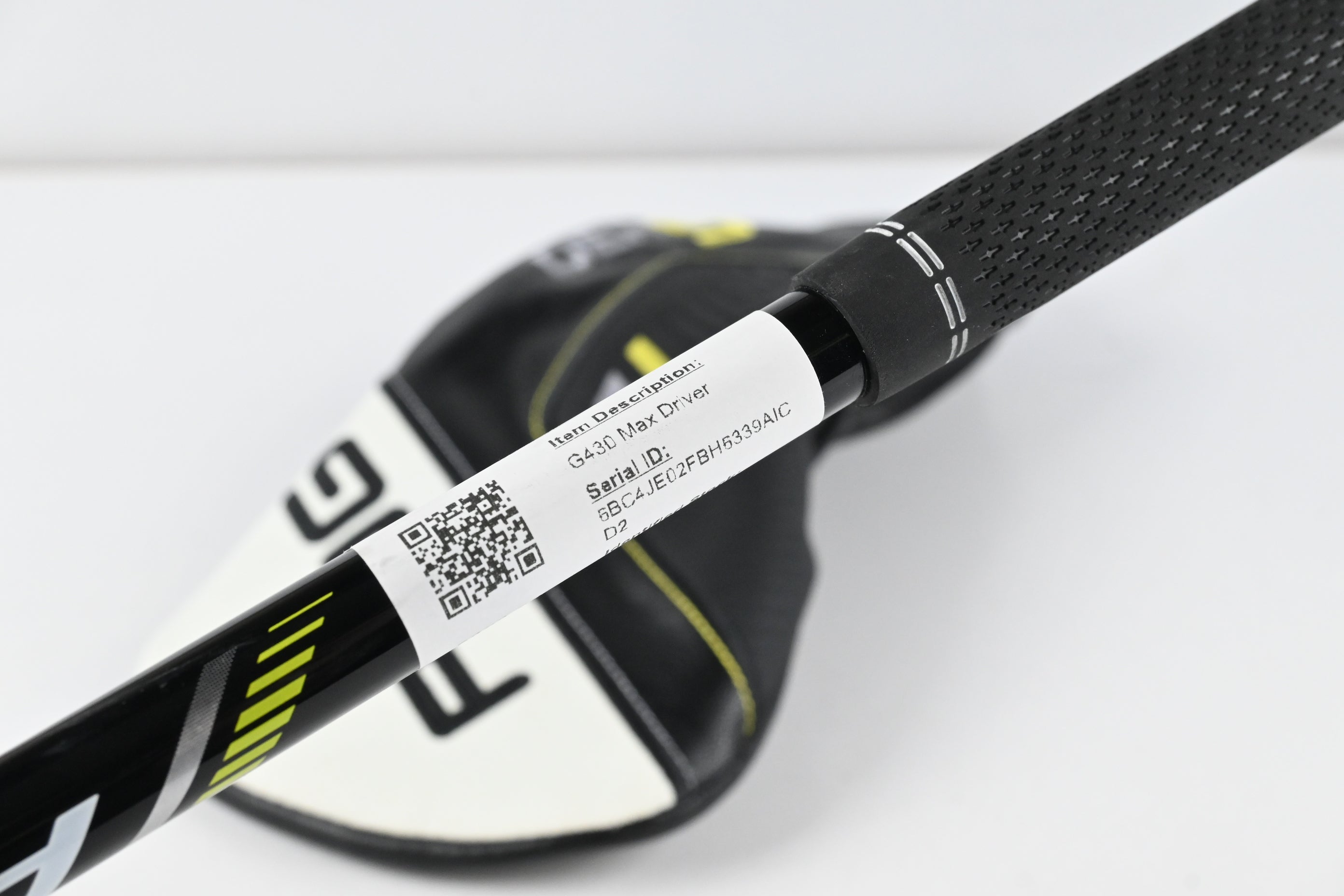 Ping G430 Max Driver / 10.5 Degree / Regular Flex Ping Alta CB Black 55 Shaft