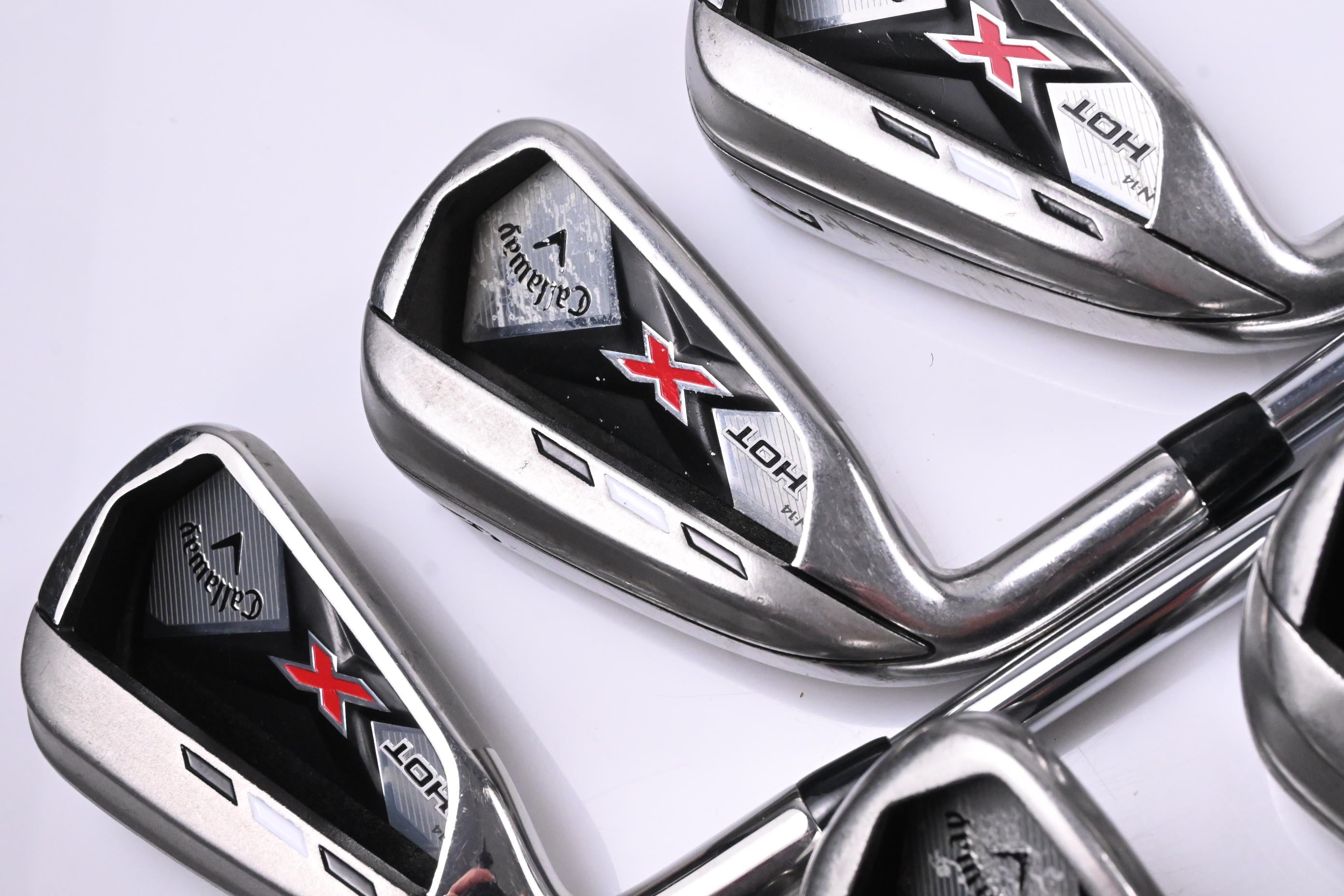 Left Hand Callaway X Hot Irons / 5-PW+GW / UniFlex Callaway Shafts