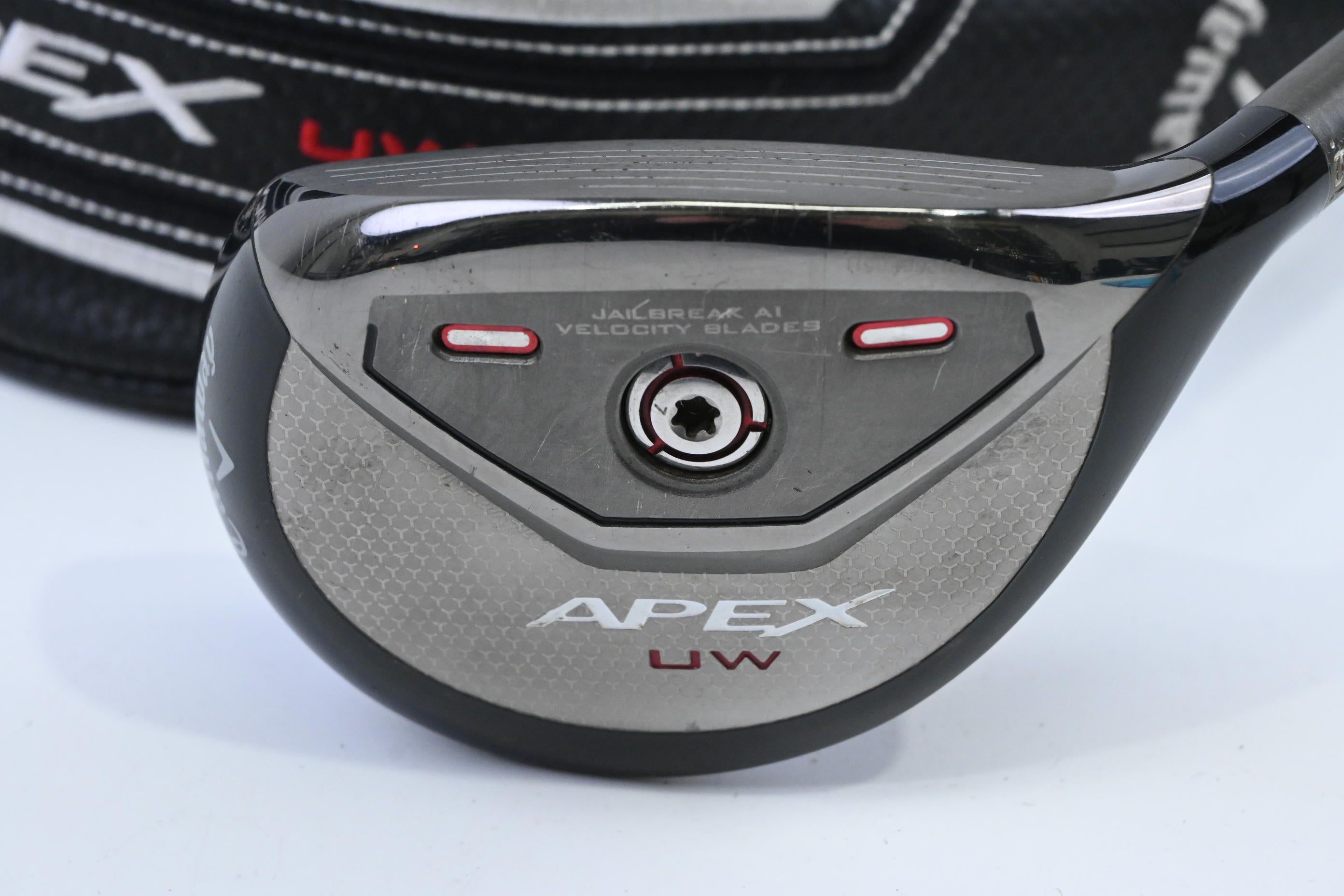 Callaway Apex UW #3 Hybrid / 19 Degree / Regular Flex Hzrdus Smoke Black RDX 70