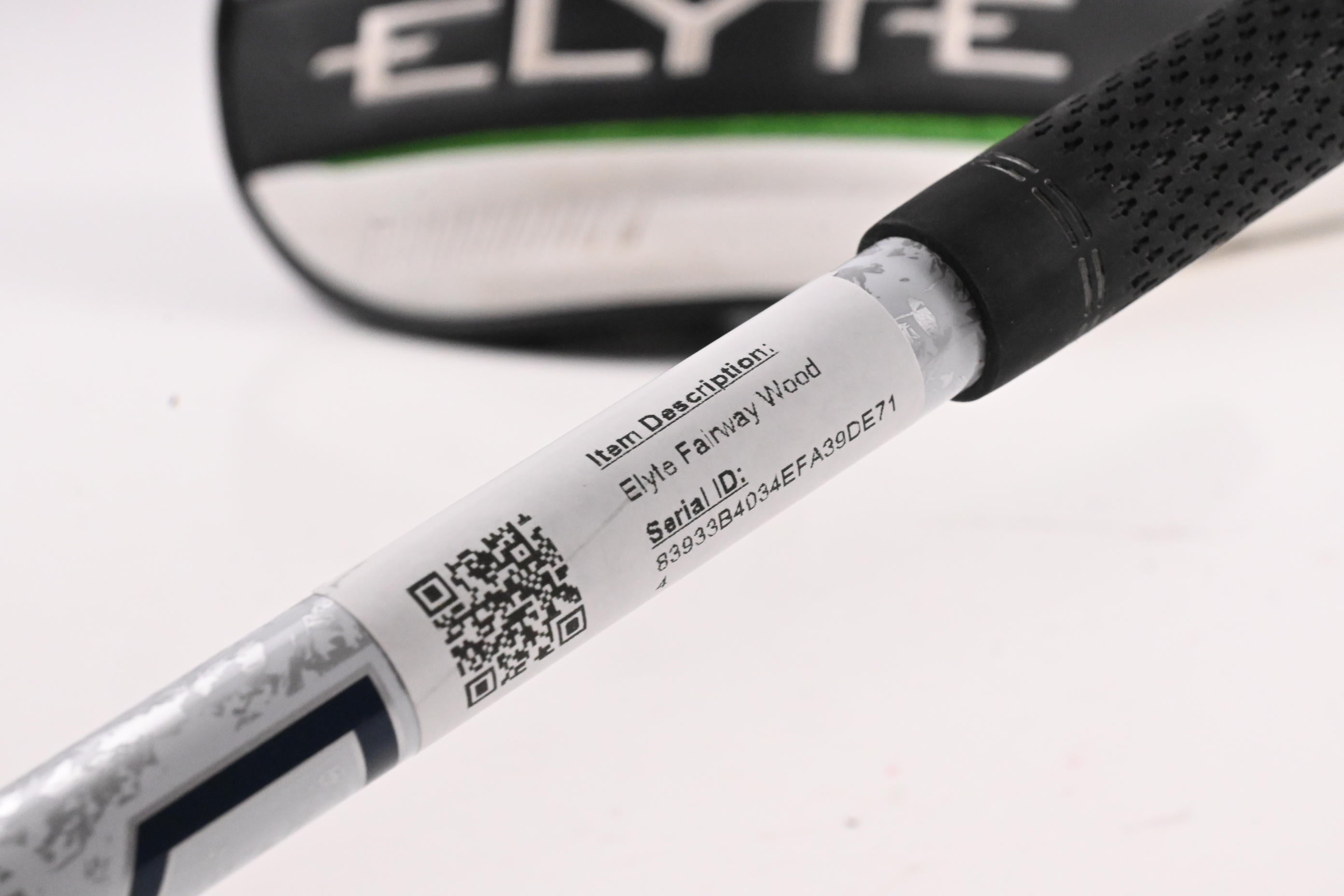 Callaway Elyte #5 Wood / 18 Degree / Stiff Flex Denali Charcoal 60 Shaft