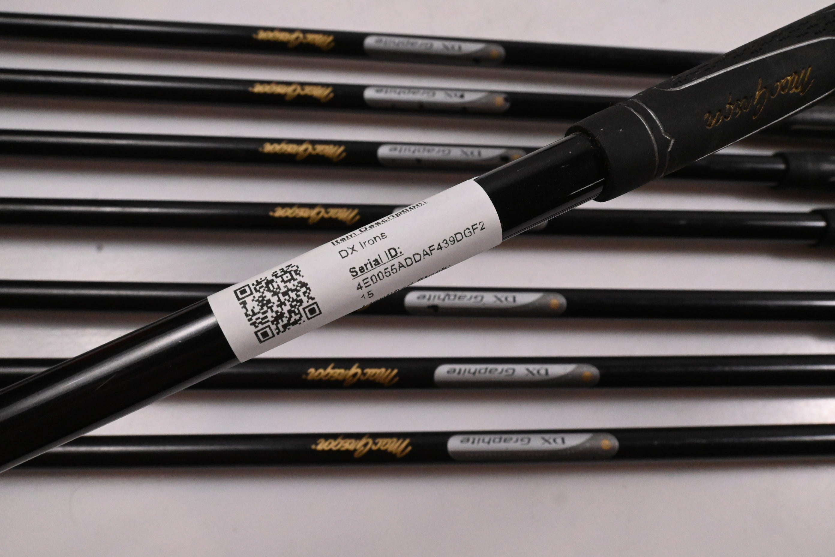 MacGregor DX Irons / 3-PW+SW / Regular Flex MacGregor Shafts / No #5 Iron