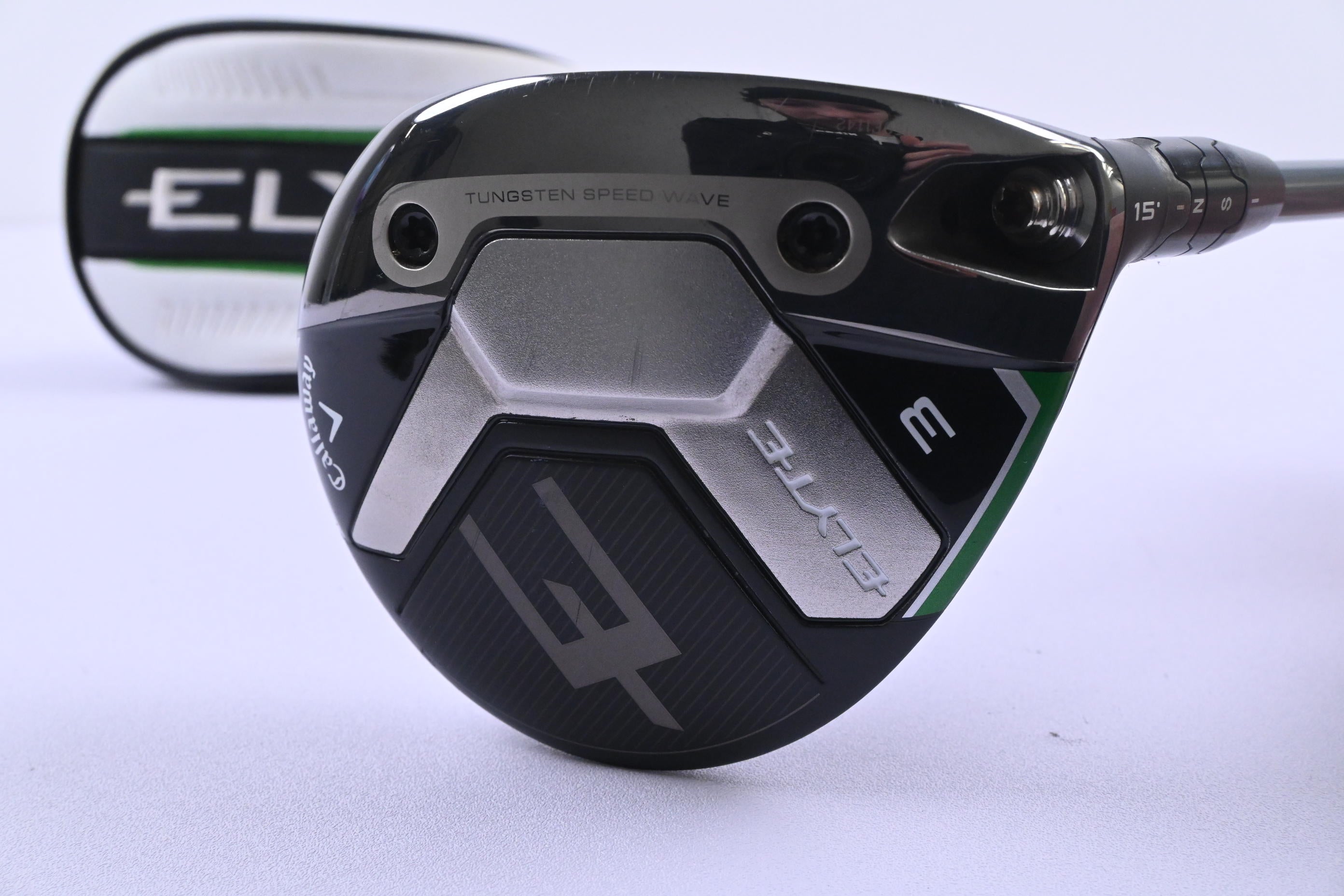 Callaway Elyte #3 Wood / 15 Degree / Stiff Flex Denali Charcoal 70 Shaft