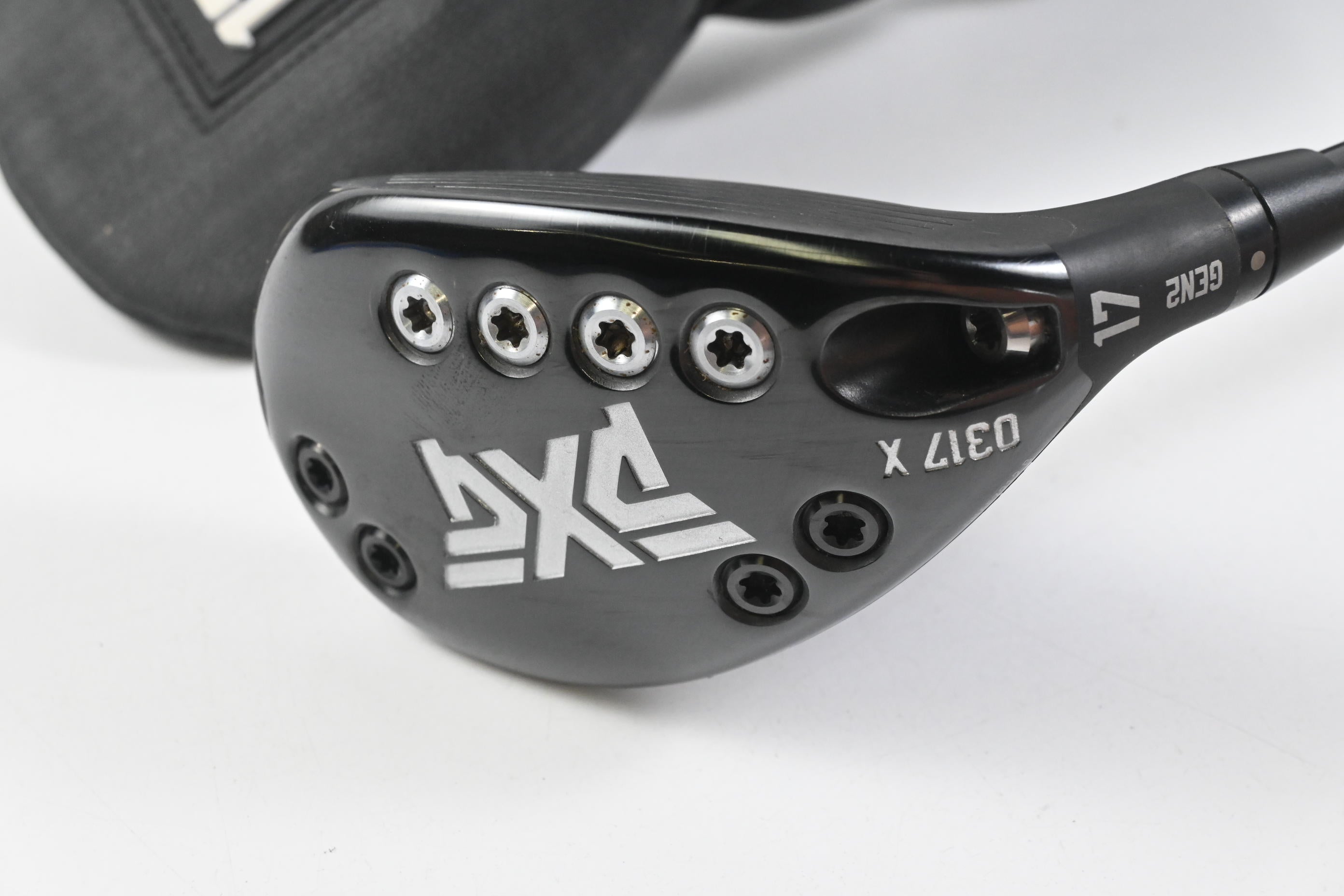 PXG 0317 X Gen2 #2 Hybrid / 17 Degree / Stiff Flex Evenflow Riptide 80 Shaft