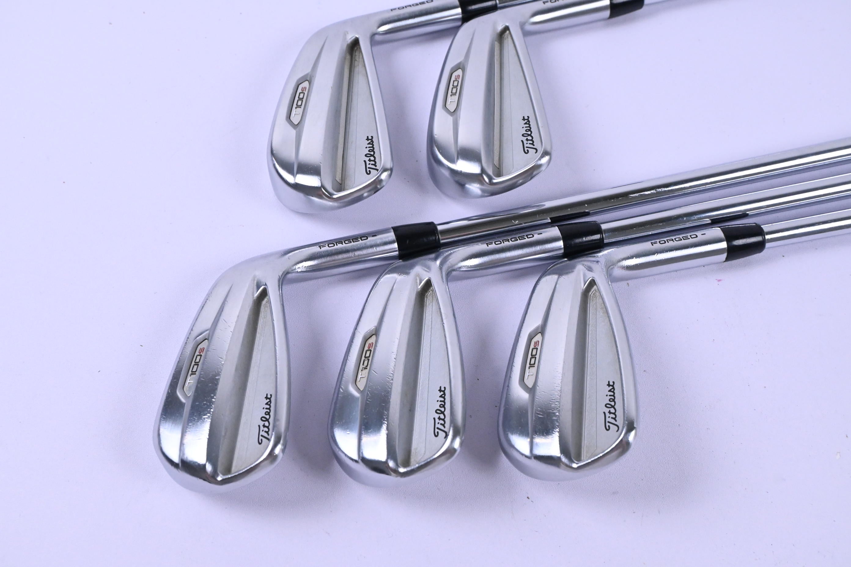 Titleist T100.S 2021 Irons / 6-PW / Regular Plus Flex Project X LZ 115 Shafts