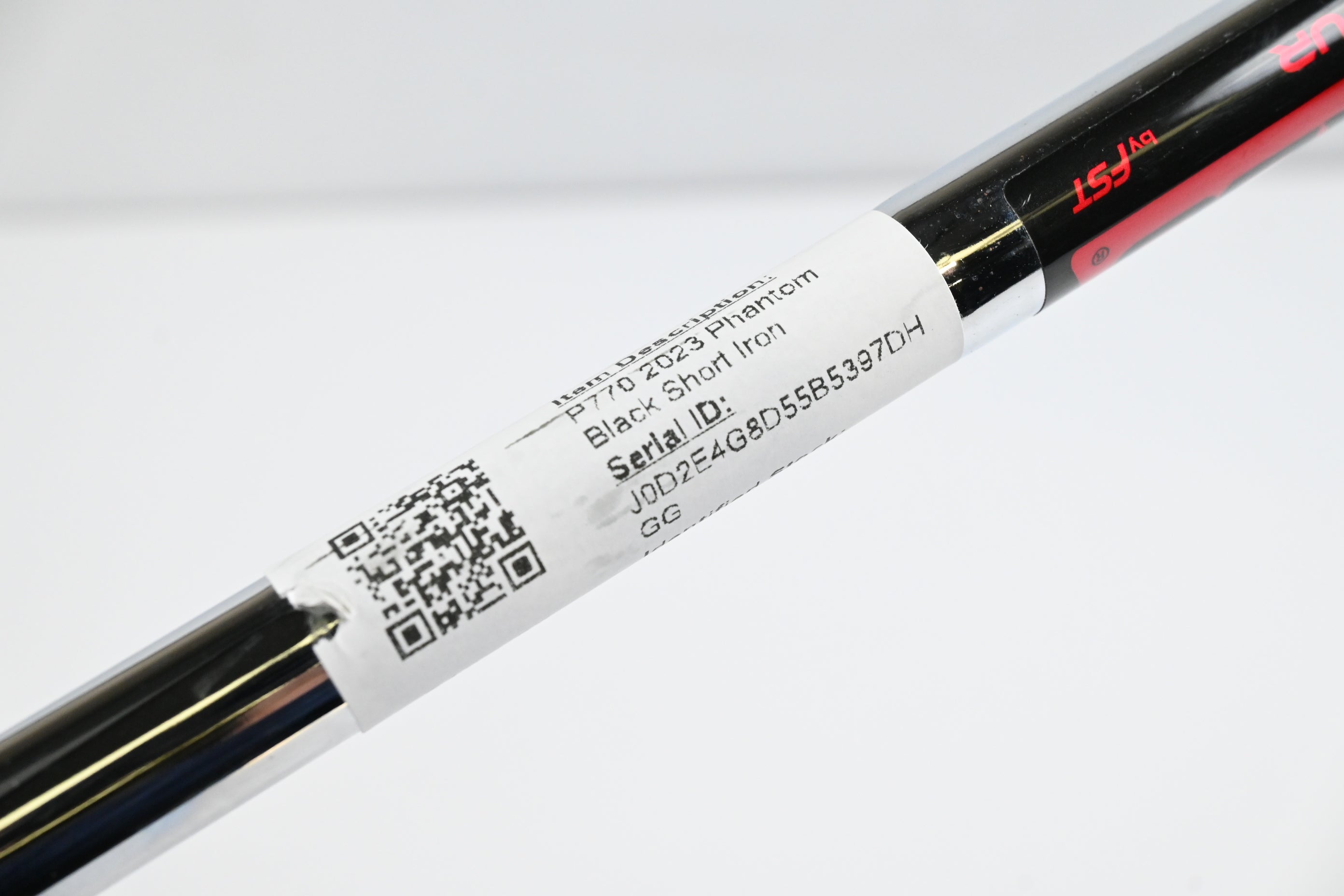 Taylormade P770 2023 Phantom Black #9 Iron / Stiff Flex KBS Tour Shaft