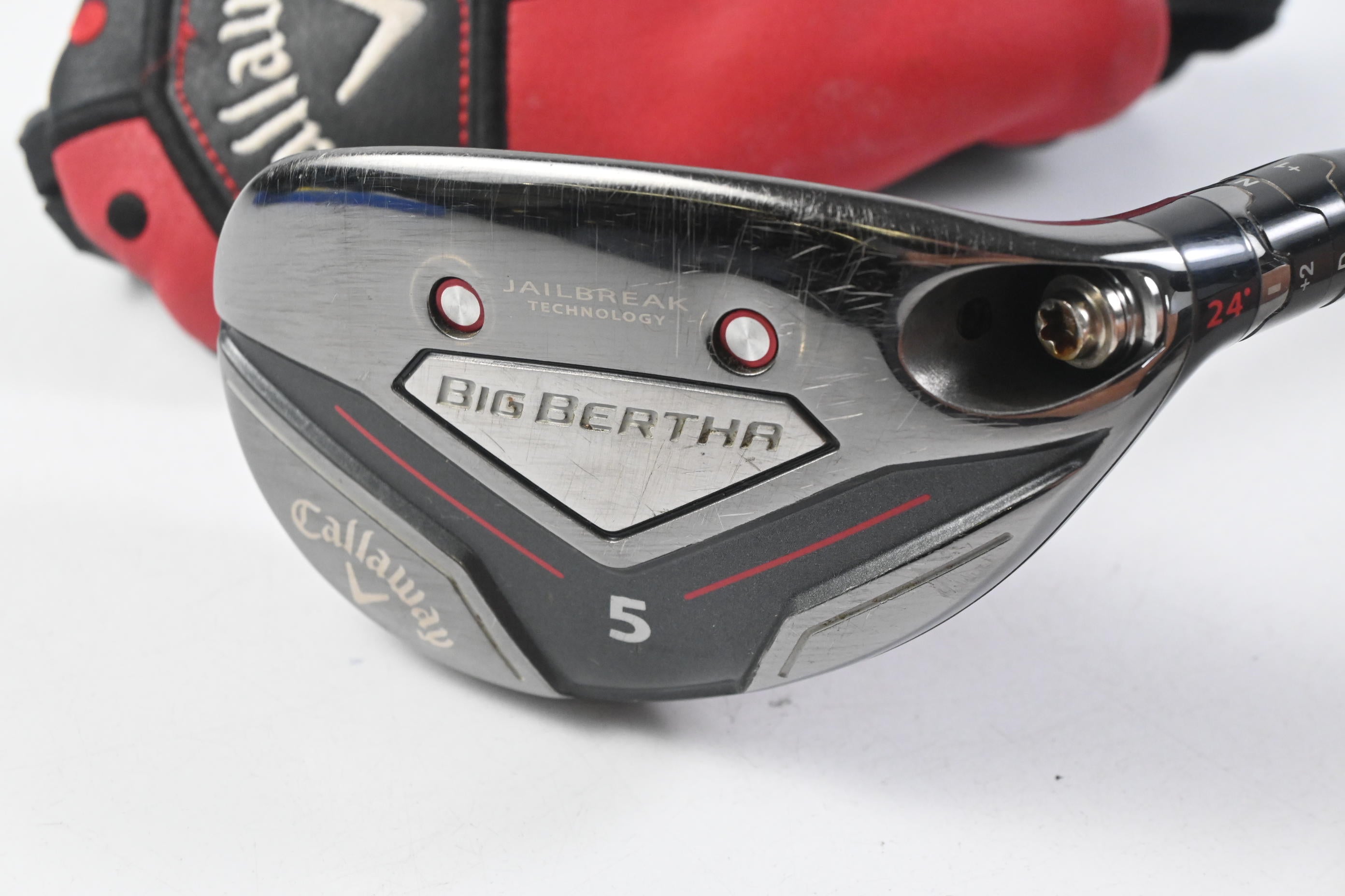 Callaway Big Bertha 2019 #5 Hybrid / 24 Degree / Senior Flex Cypher 2.0 50 Shaft