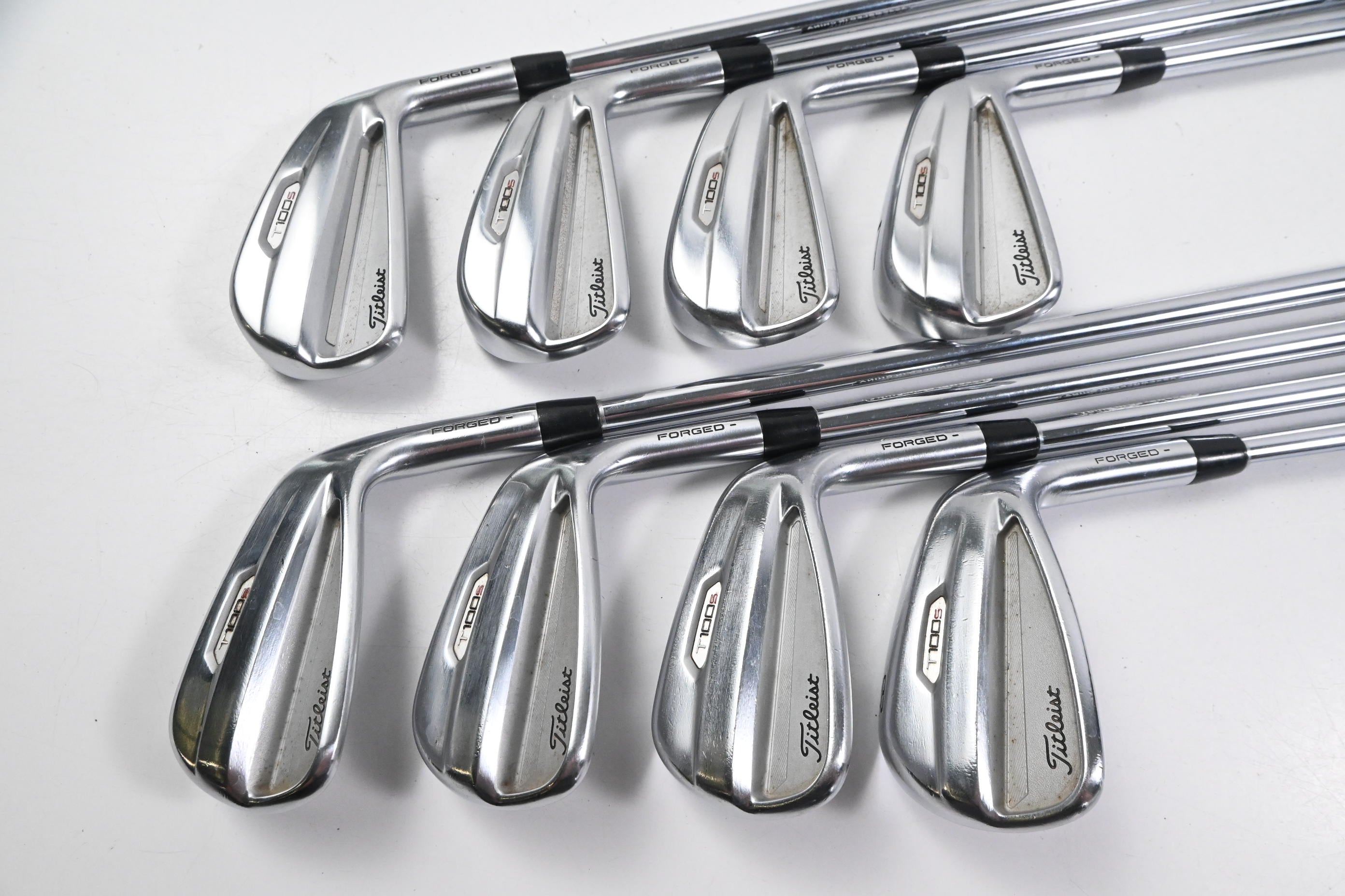Titleist T100.S 2021 Irons / 4-PW+GW / Stiff Flex Project X LZ 120 Shafts