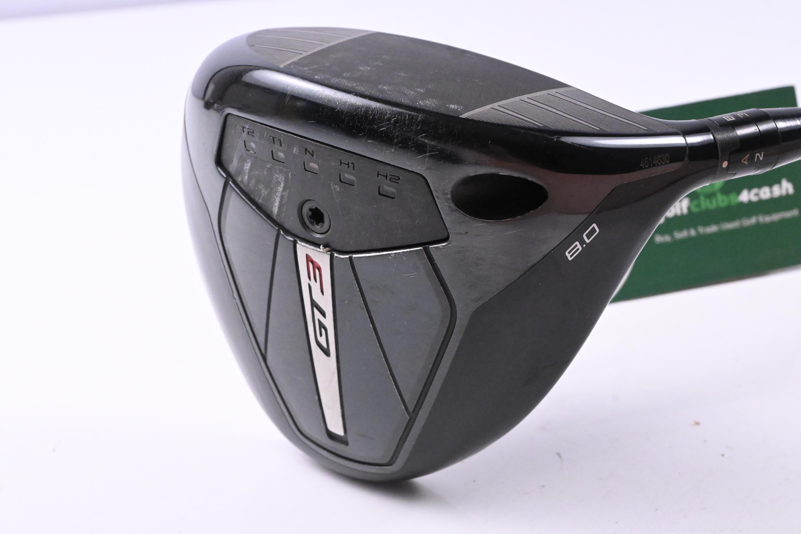 Titleist GT3 Driver / 8 Degree / Stiff Flex Accra GX Red 360 Shaft
