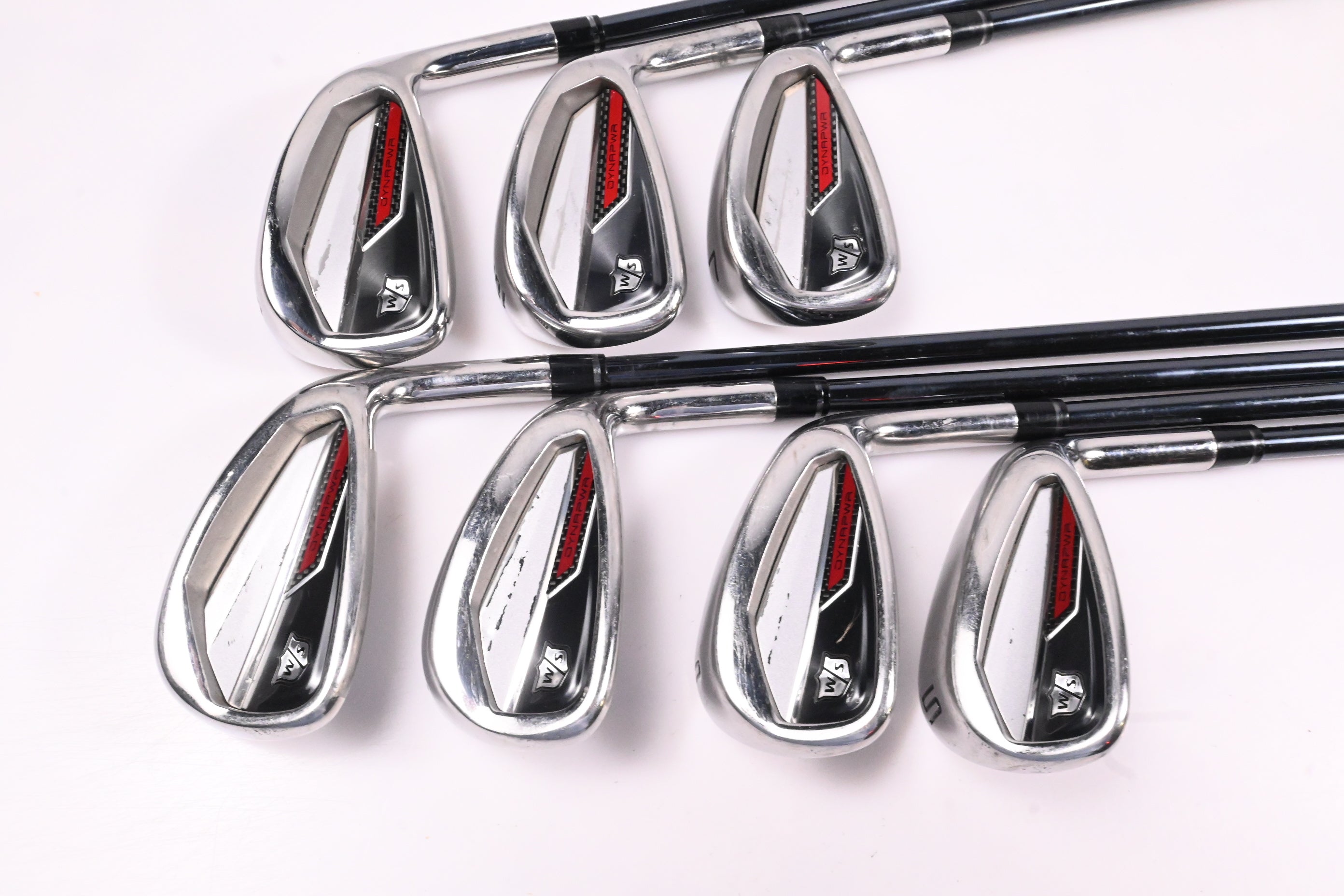 Wilson Dynapower 2023 Irons / 5-PW+SW / Senior Flex UST Recoil Dart 65 Shafts