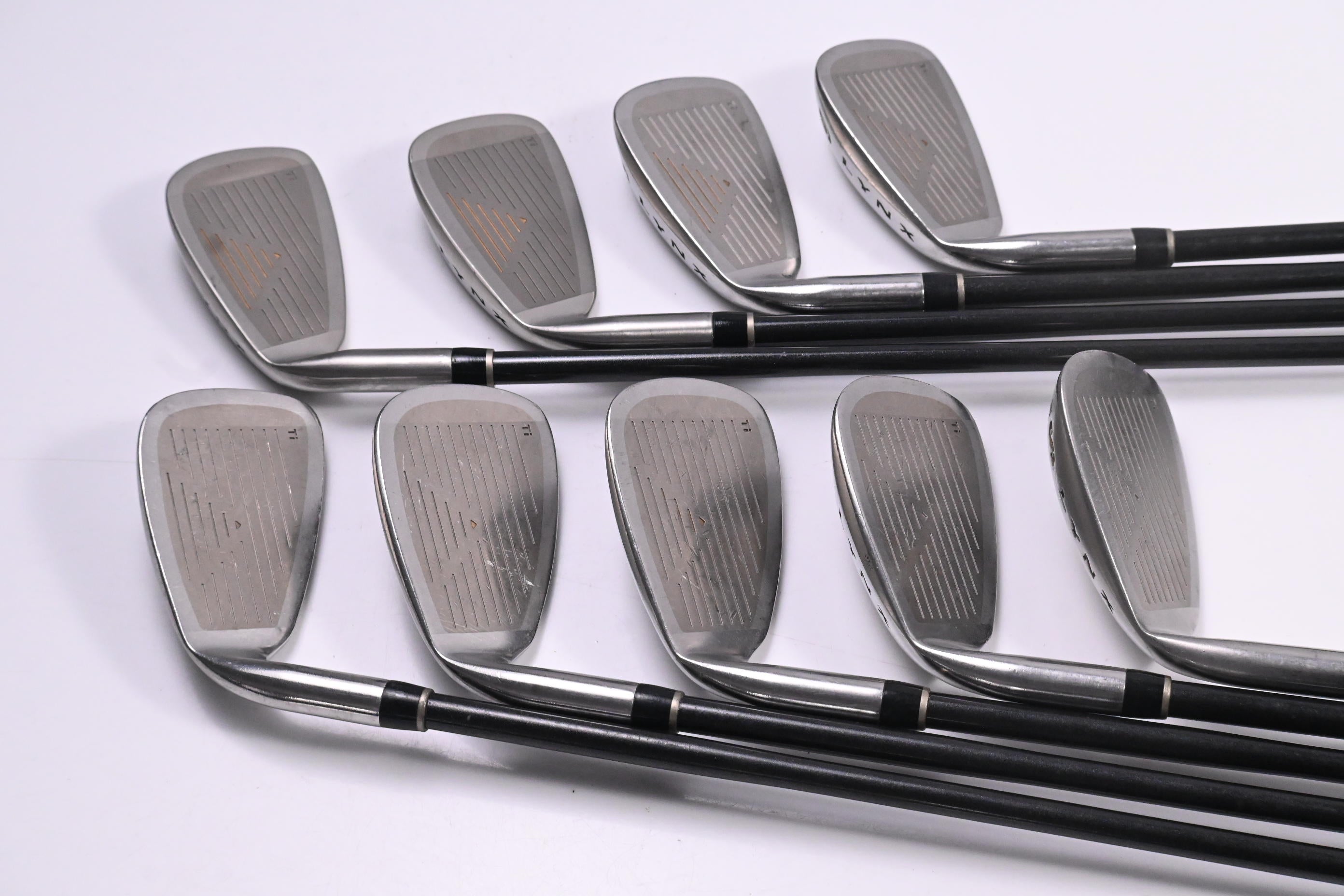 Lynx Black Cat 1995 Irons / 3-PW+SW / Regular Flex Duel Flare Shafts