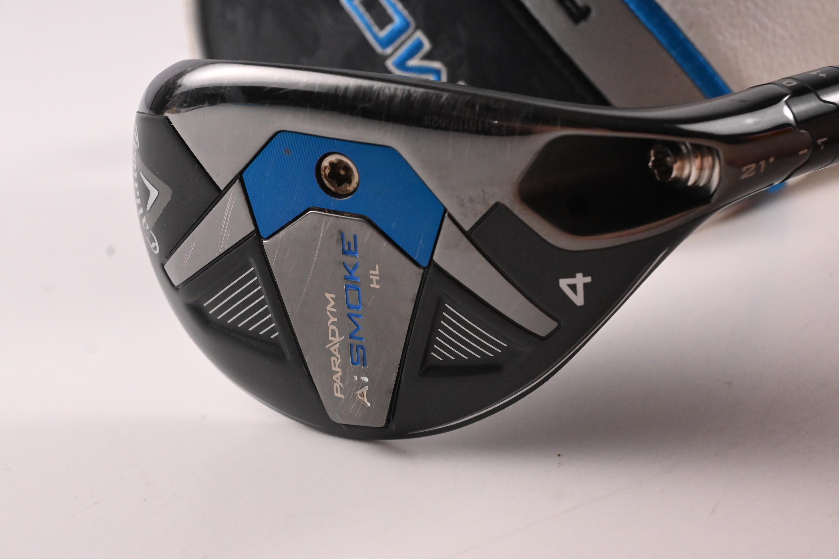 Callaway Paradym Ai Smoke HL #4 Hybrid / 21 Degree / Senior Flex Cypher 2.0 50