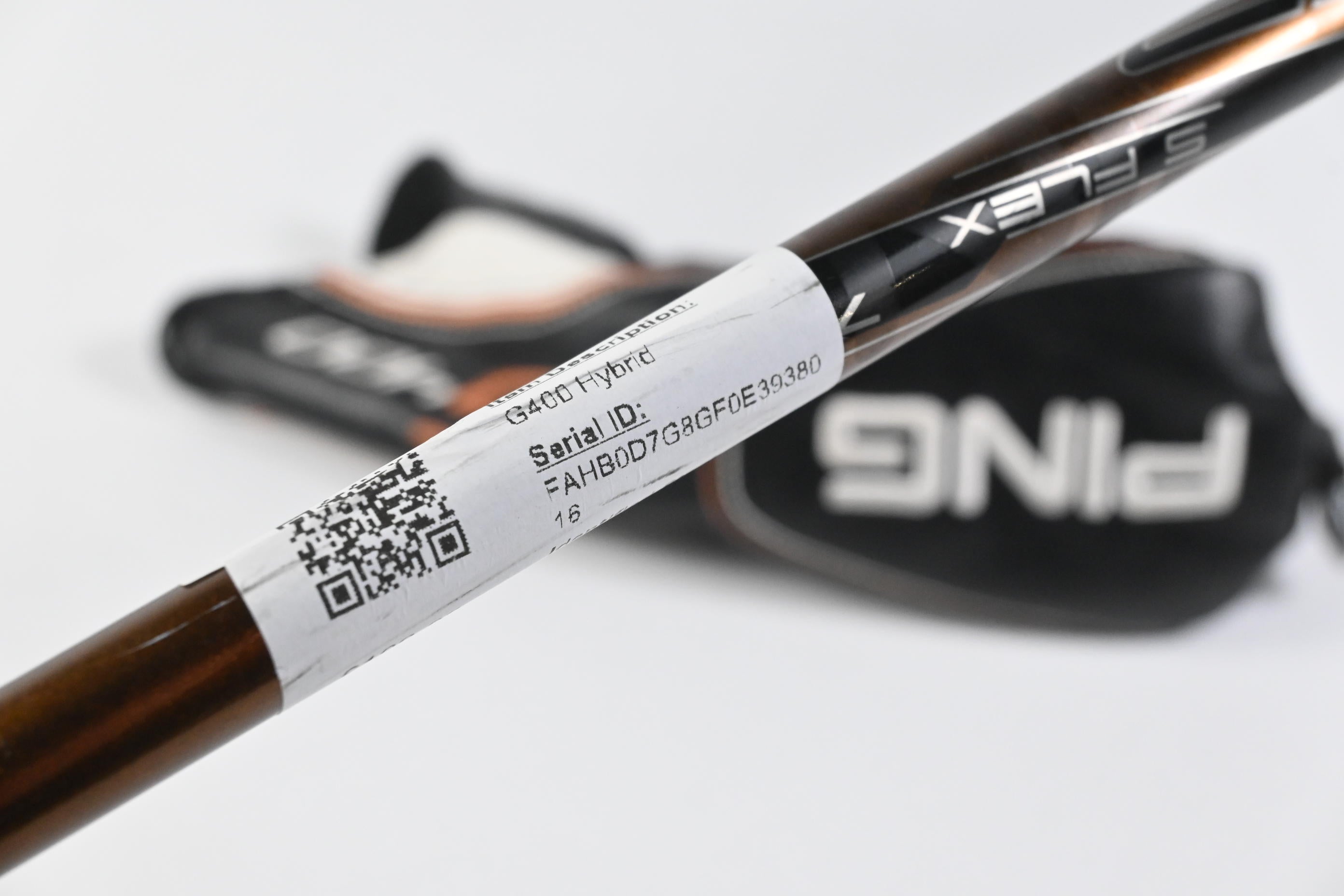 Ping G400 #3 Hybrid / 19 Degree / Stiff Flex Ping Alta CB 75 Shaft