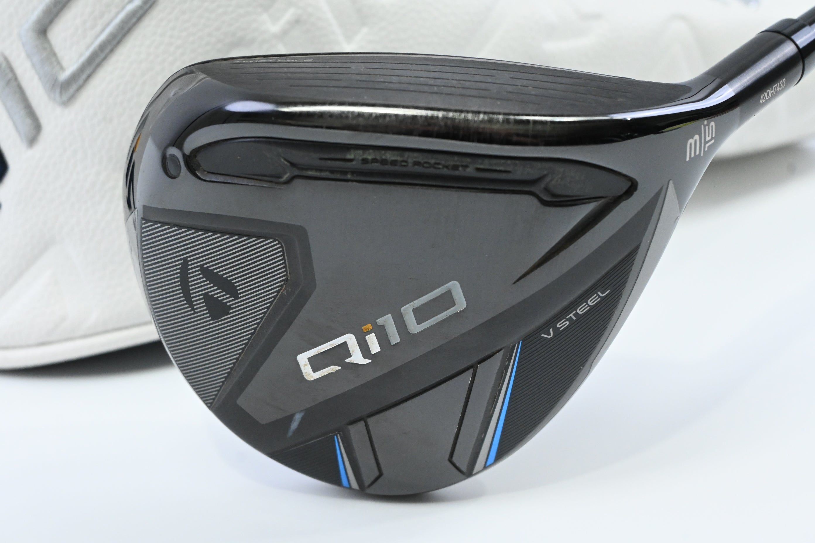 Taylormade Qi10 #3 Wood / 15 Degree / Stiff Flex Kai'li Blue 70 Shaft
