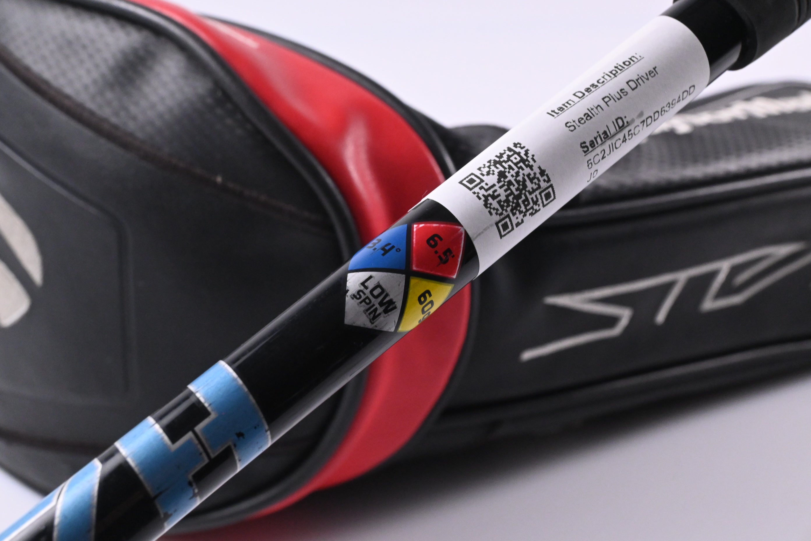 Taylormade Stealth Plus Driver / 8 Degree / X-Flex HZRDUS Smoke Blue RDX 60