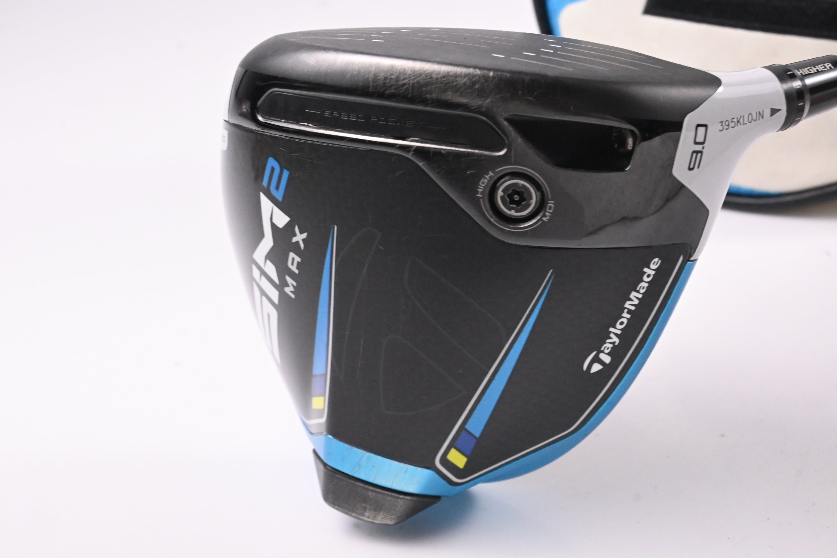 Taylormade SIM2 Max Driver / 9 Degree / Stiff Flex Fujikura Ventus Blue 5 Shaft