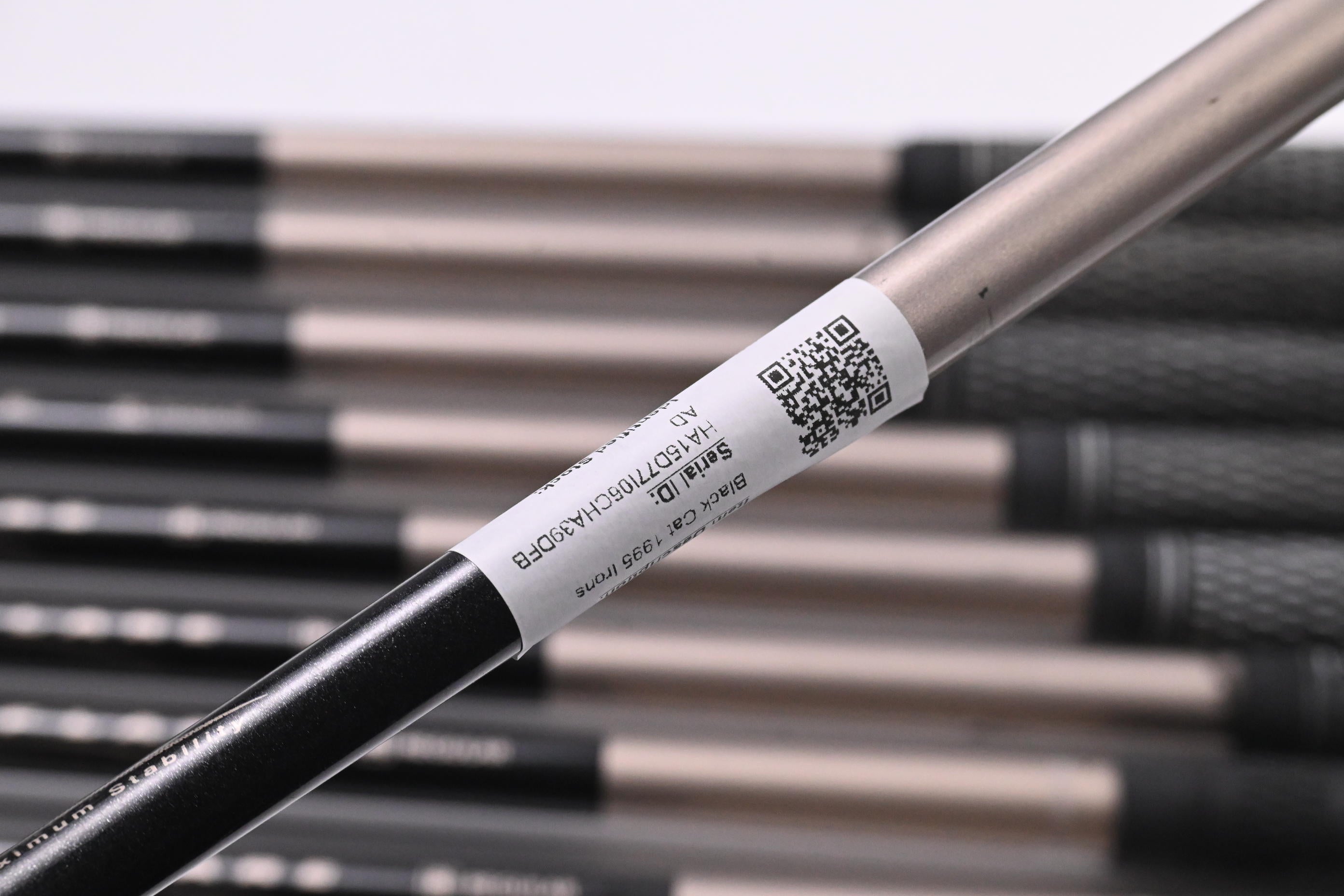 Lynx Black Cat 1995 Irons / 3-PW+SW / Regular Flex Duel Flare Shafts