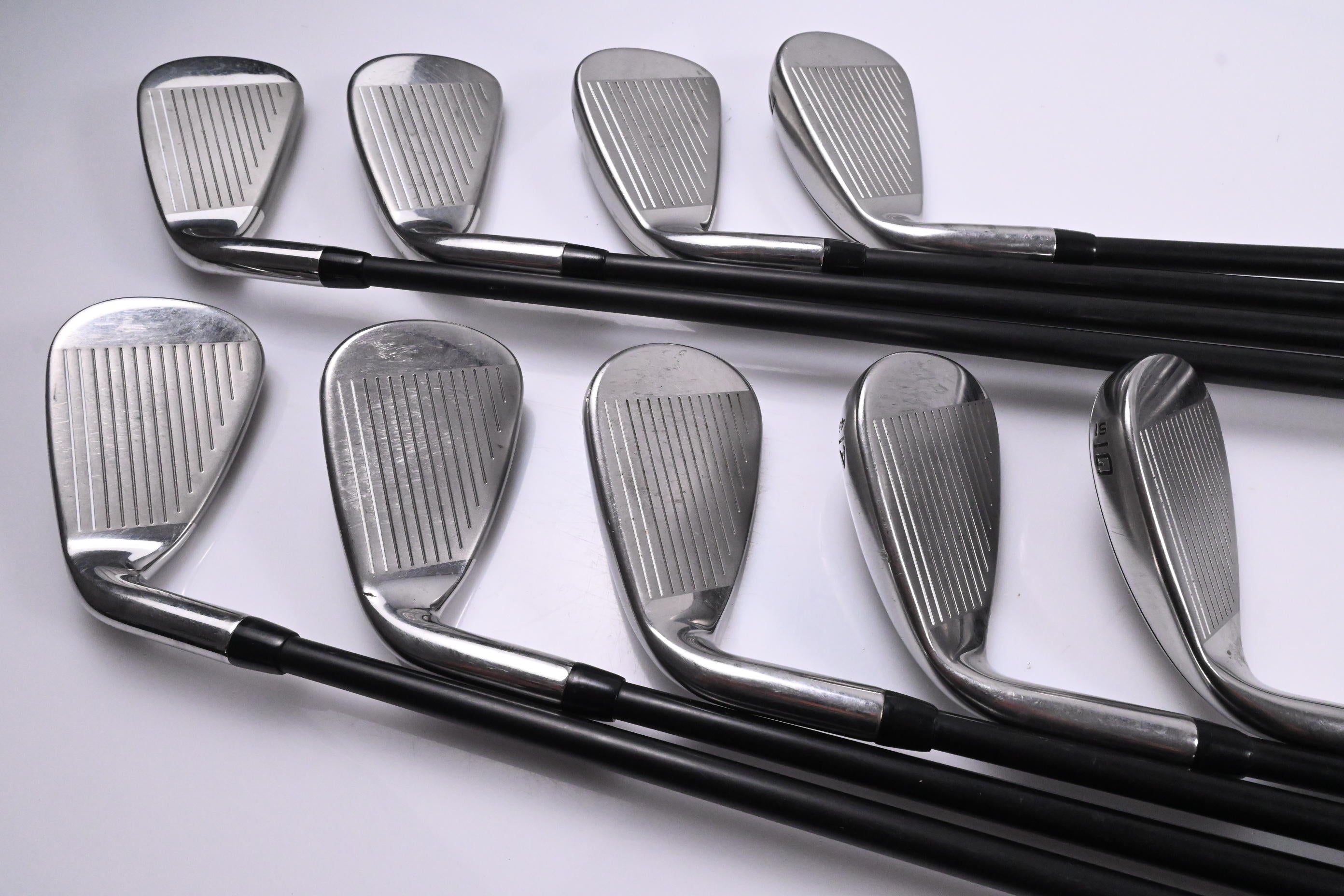 Callaway Rogue ST Max Irons / 4-PW+AW+GW / Senior Flex Cypher 50 Shafts