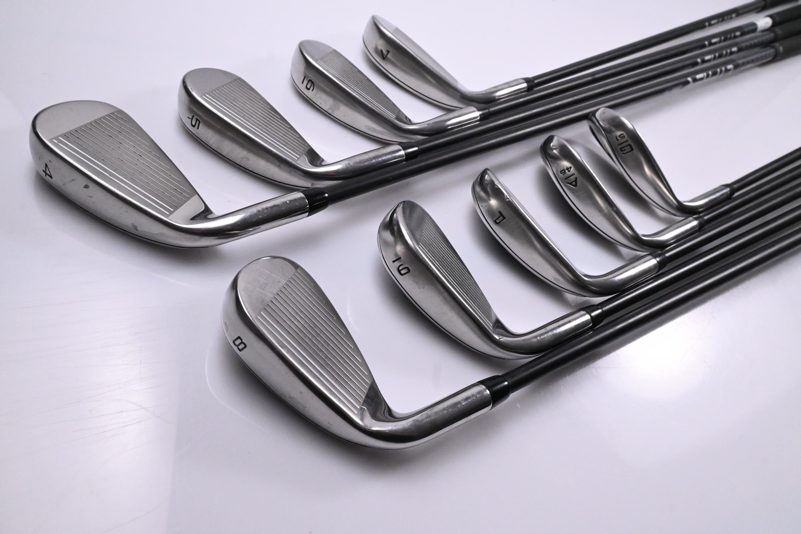 Callaway Rogue ST Max Irons / 4-PW+AW+GW / Senior Flex Cypher 50 Shafts