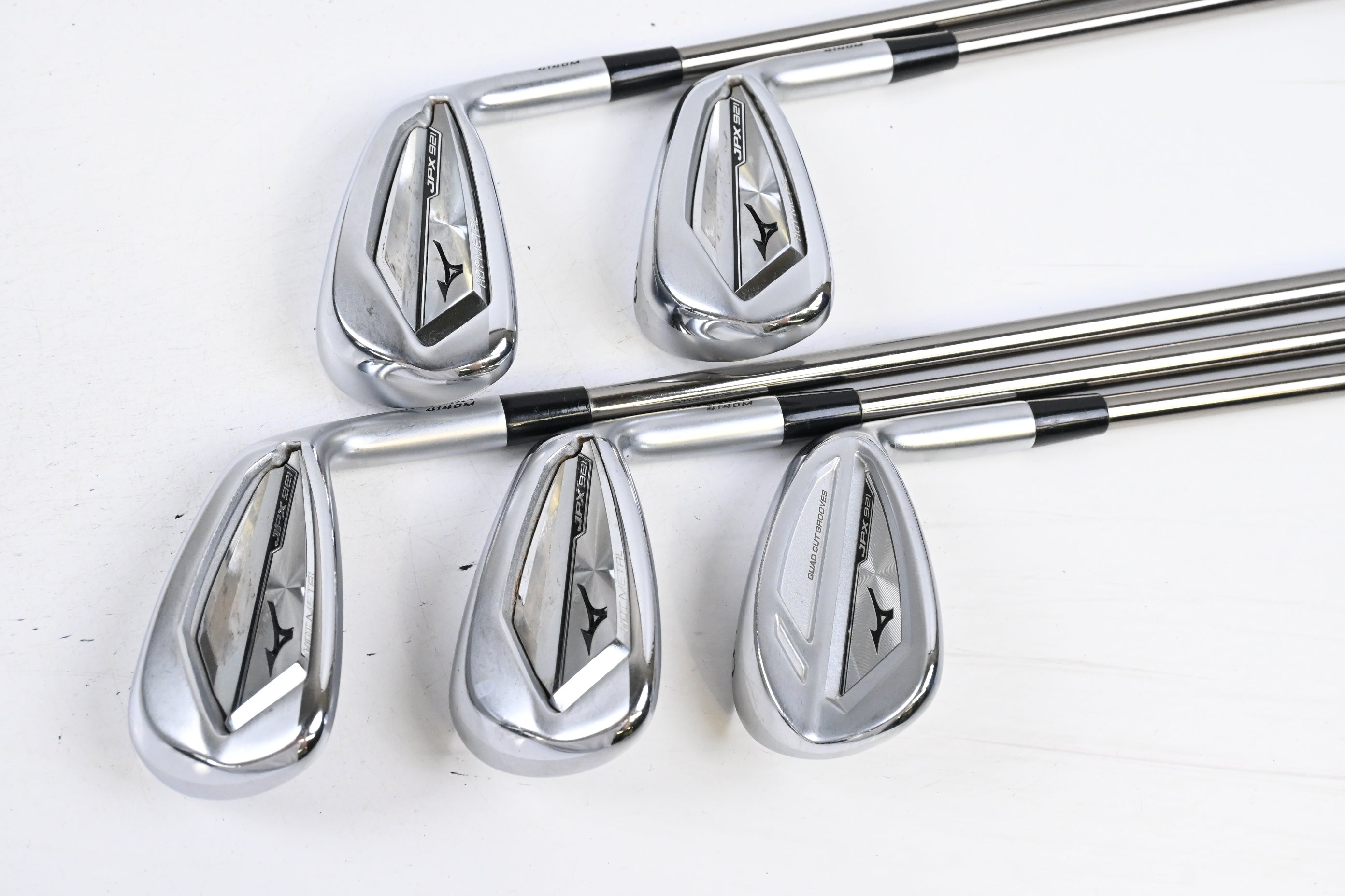 Ladies Mizuno JPX 921 Hot Metal Irons / 7-PW+GW / Ladies Flex UST Mamiya Recoil
